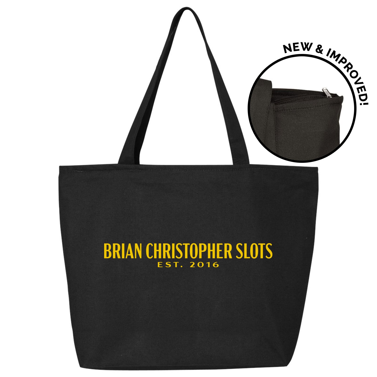 tote front 10yr gold small decal