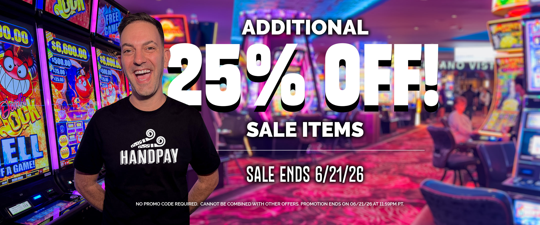 Additional 25% Off Sale Items! Promotion ends on 6/21/26 at 11:59pm PT.