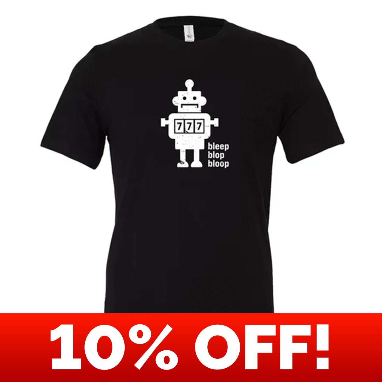 From The Vault: Bleep Blop Bloop Crew Tee