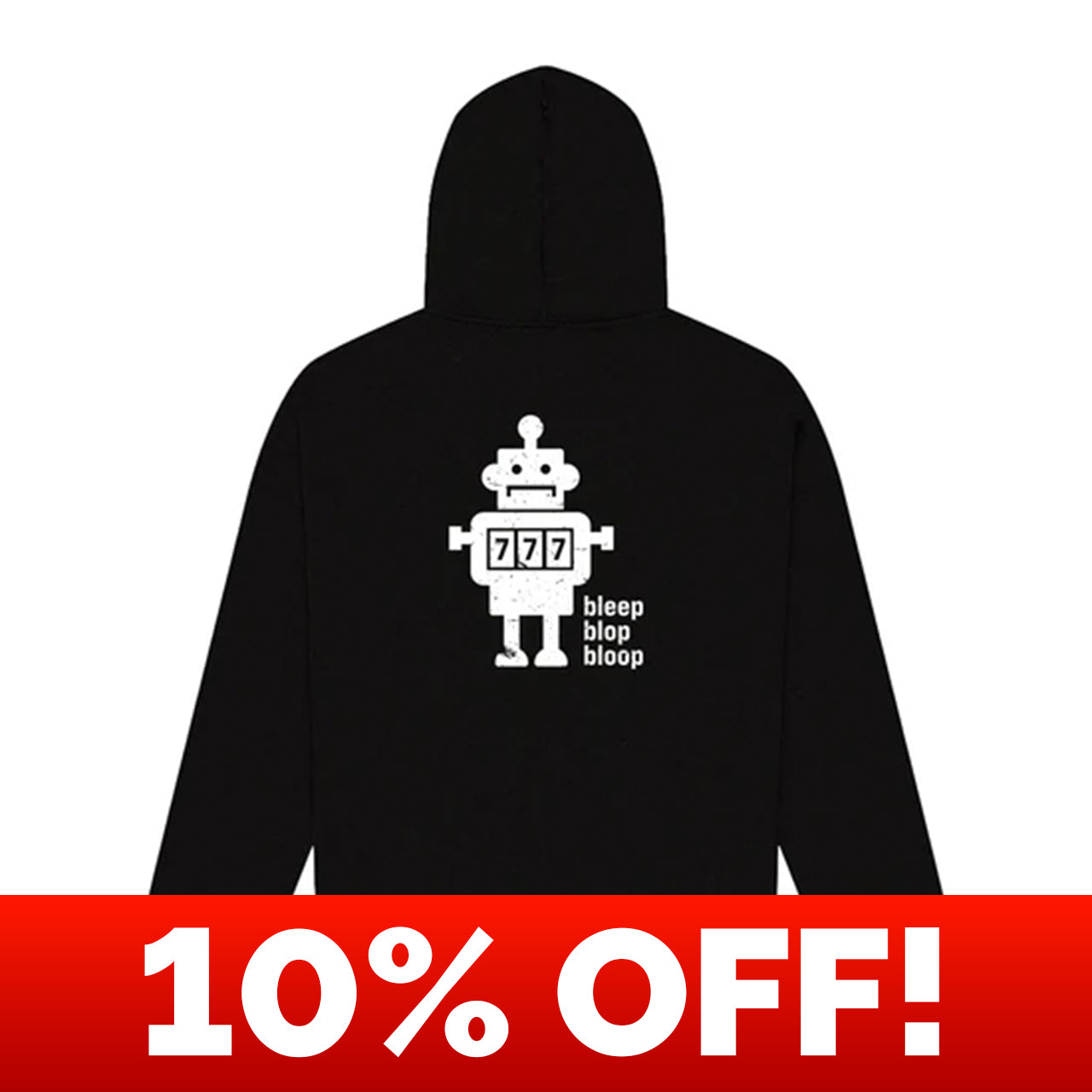 From The Vault: Bleep Blop Bloop  Full Zip Hoodie