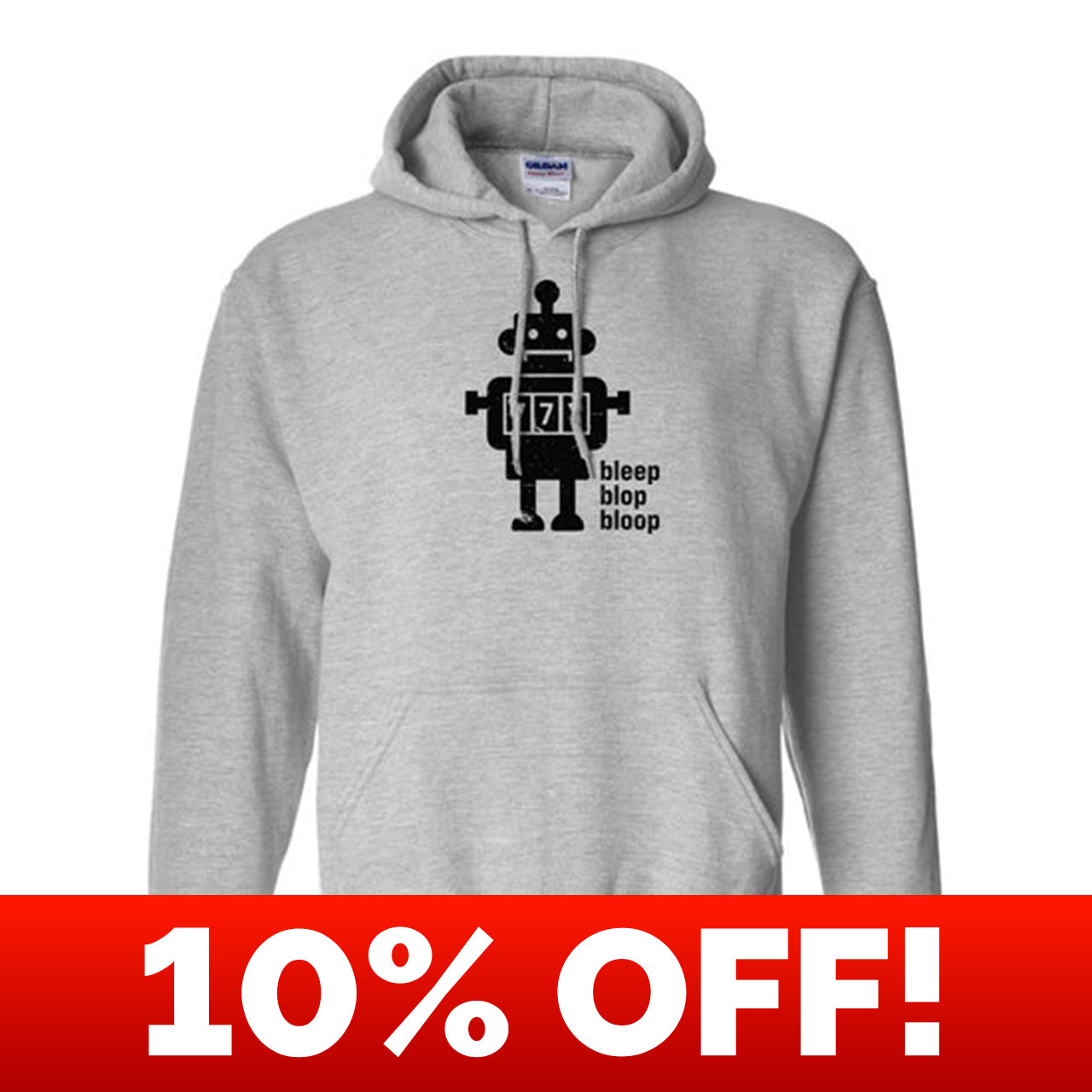 From The Vault: Bleep Blop Bloop Pullover Hoodie