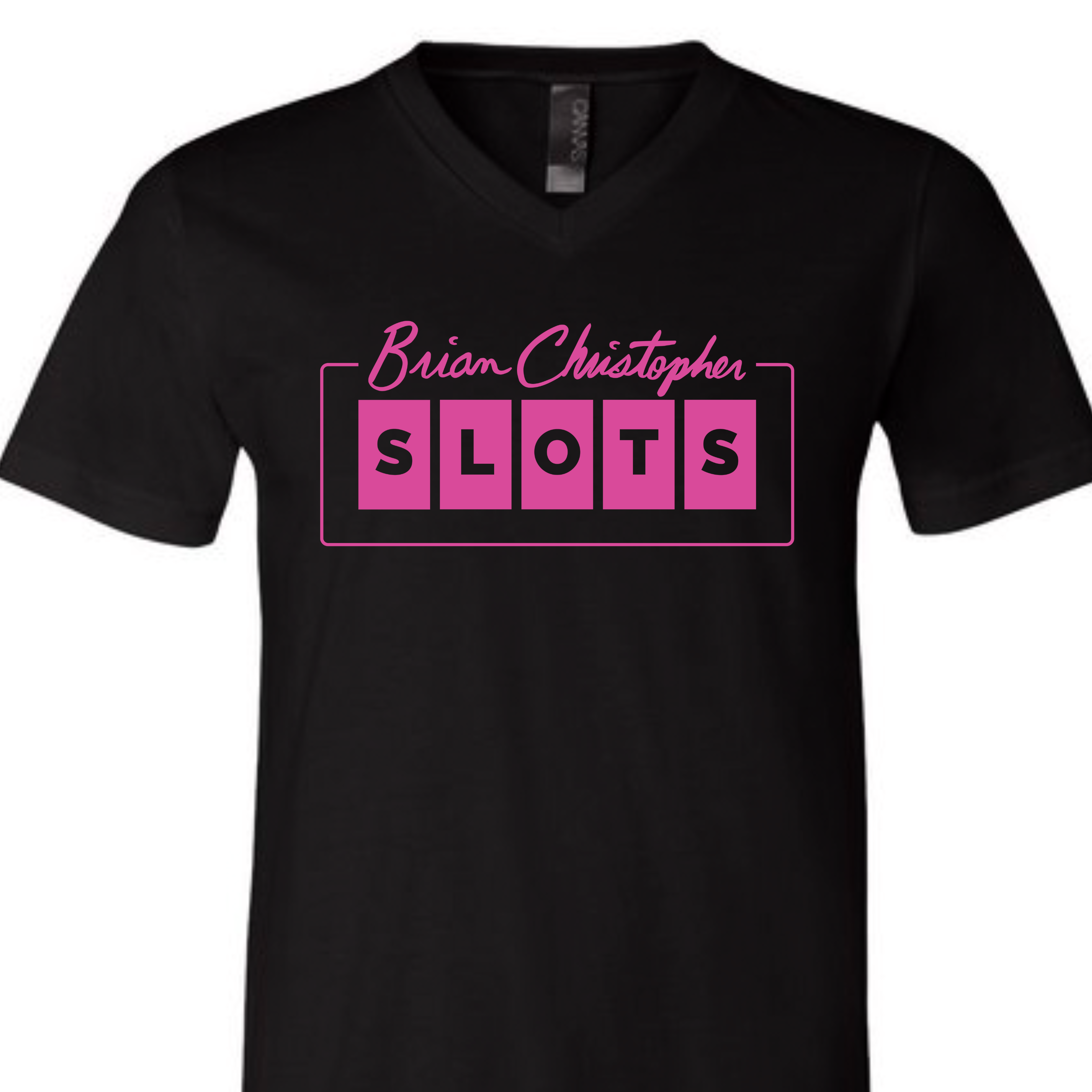 Brian Christopher Slots Crew & V-Neck Tee