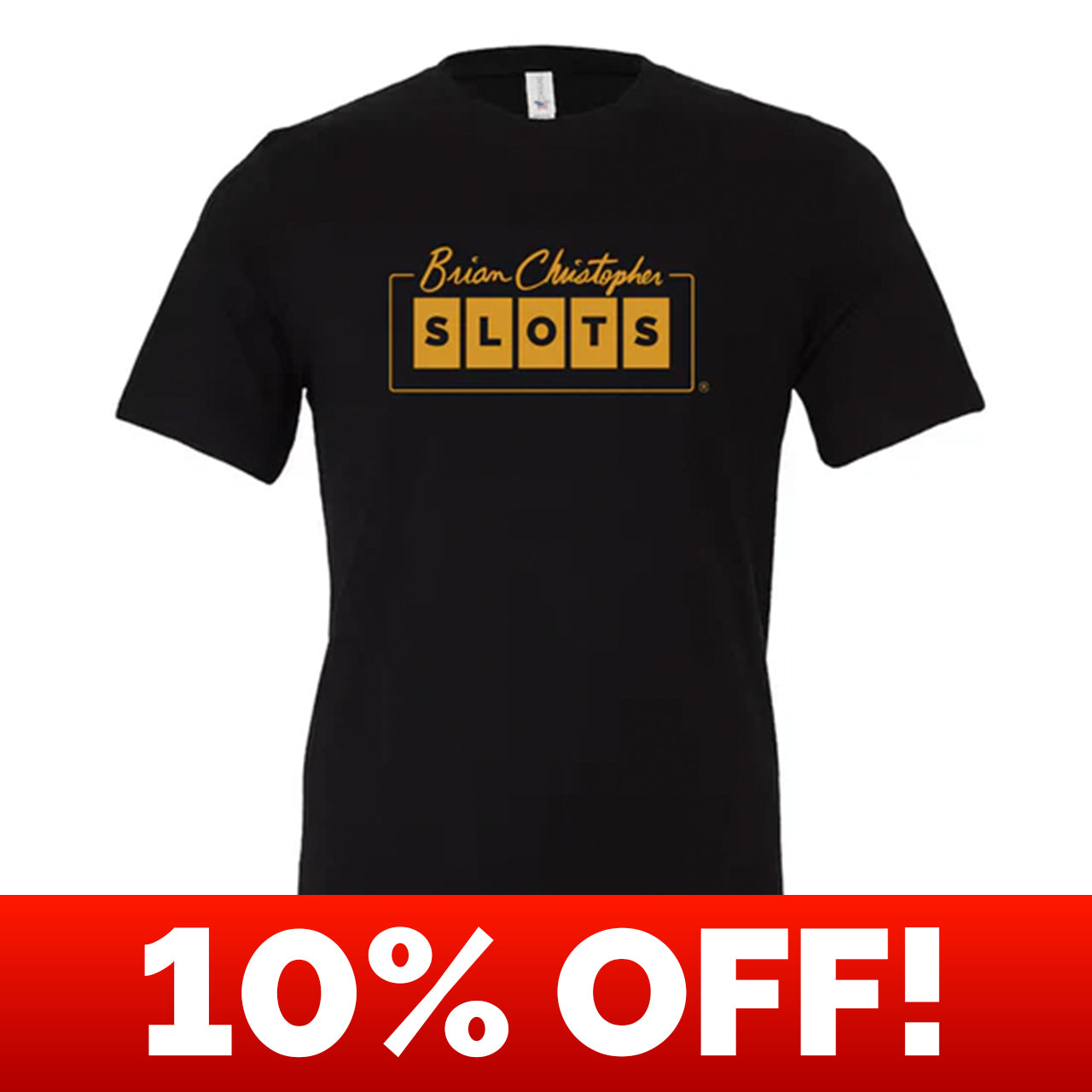 From The Vault: BCSlots (Gold) Crew Neck Tee