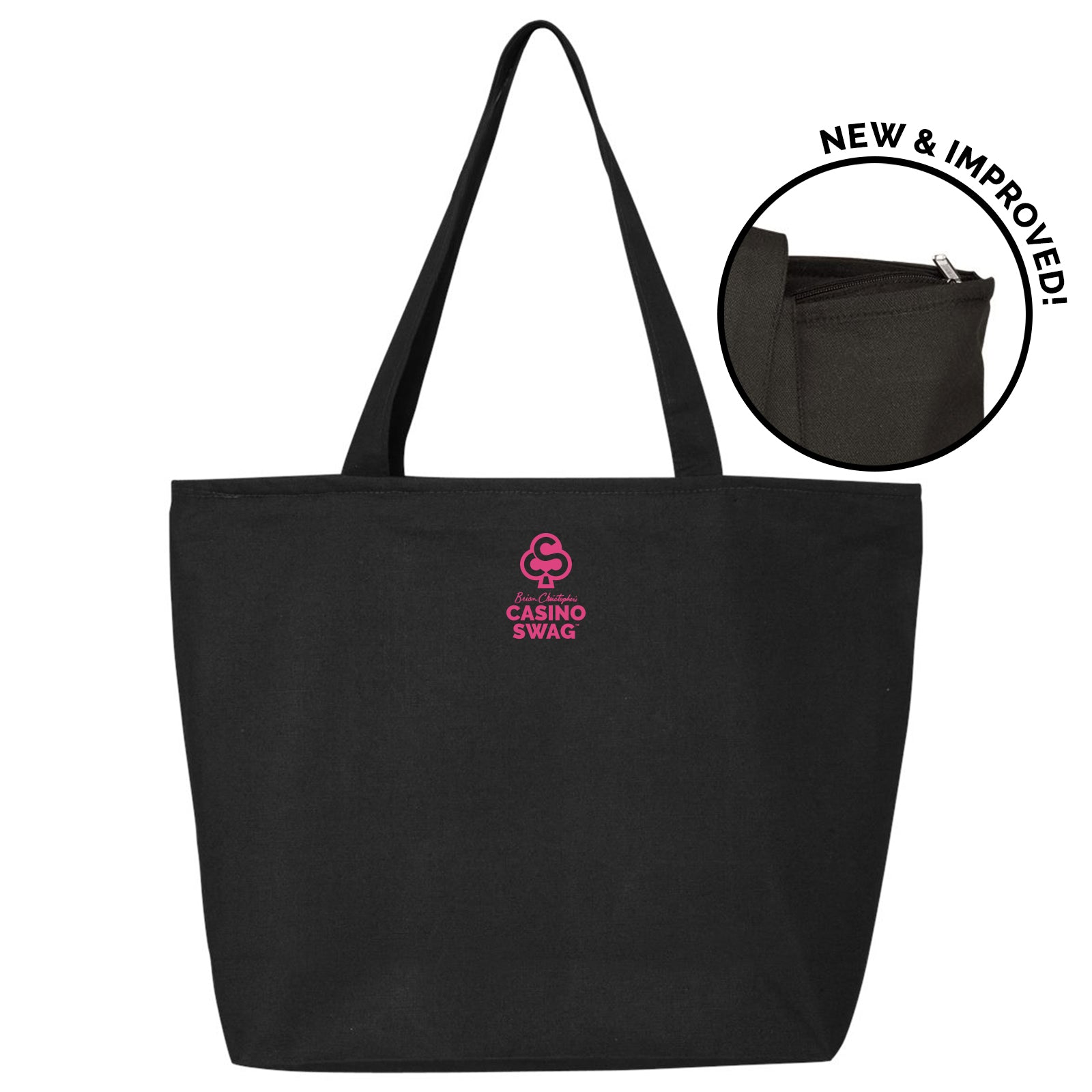 BCSlots Tote HotPink Back