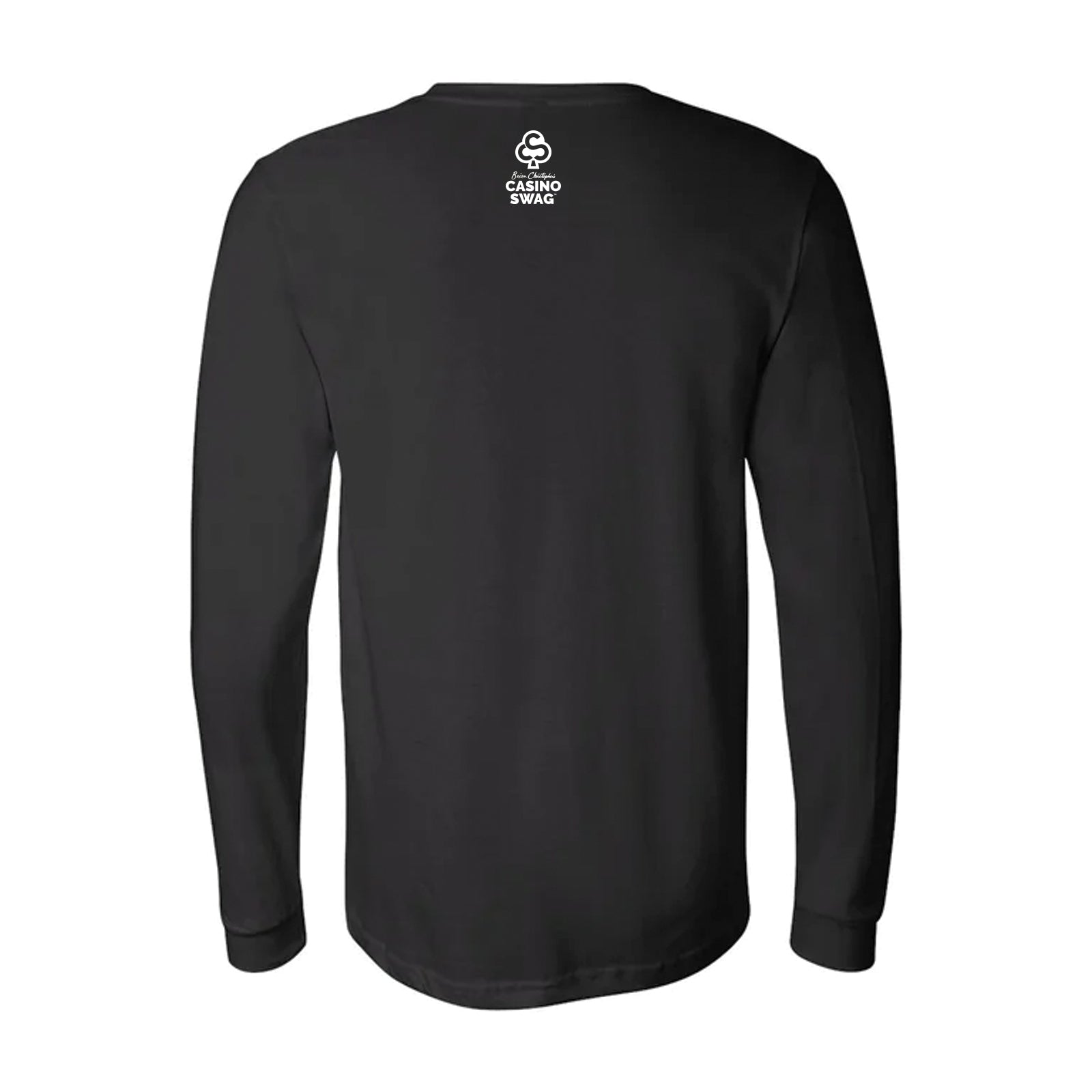 back long sleeve CSlogo white
