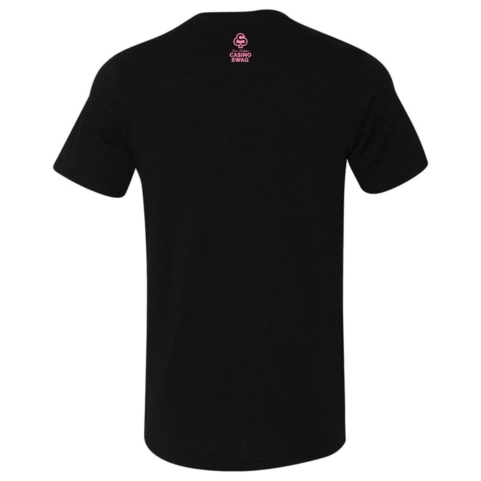 CS logo pink Lucky back tee
