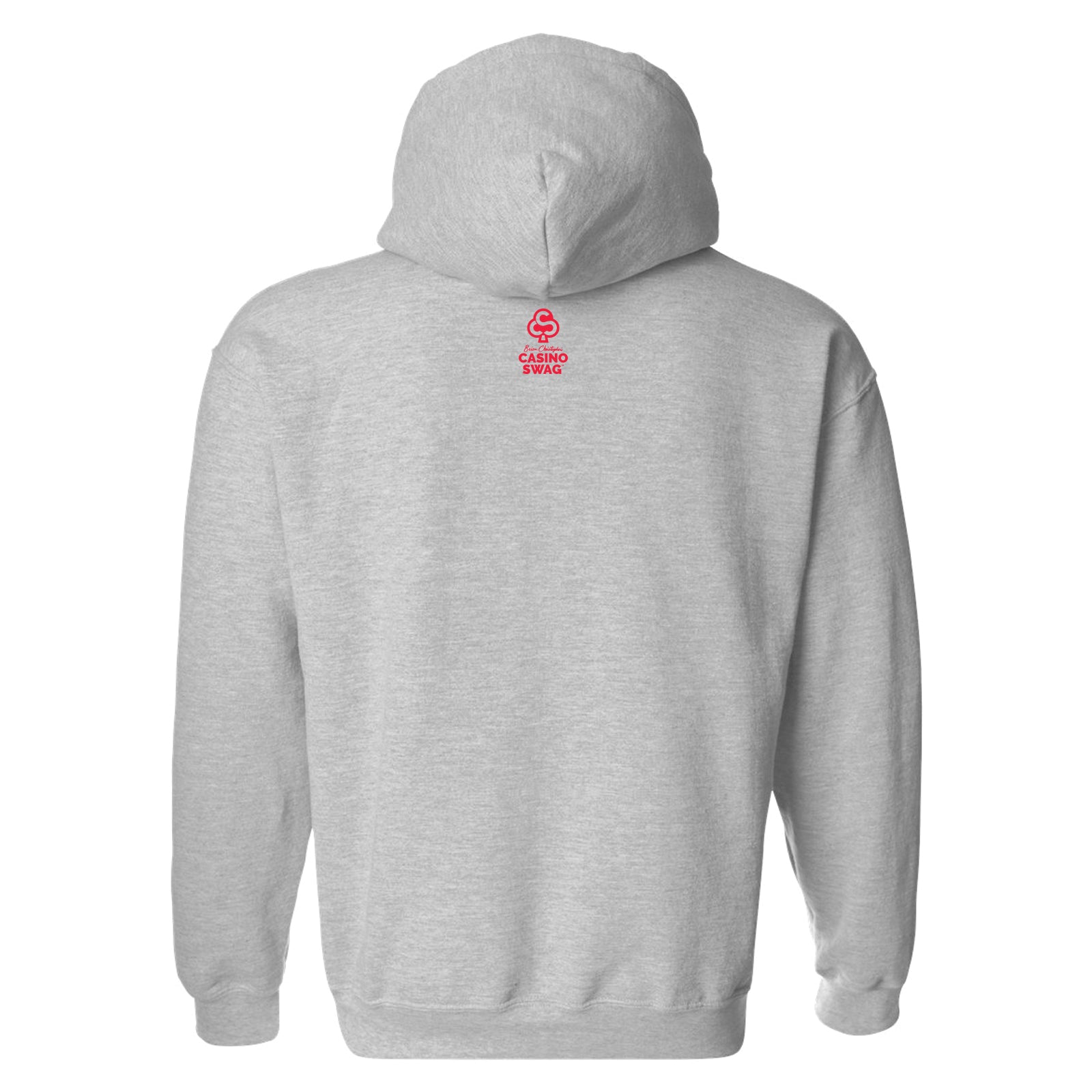 CS Logo Red Hoodie back