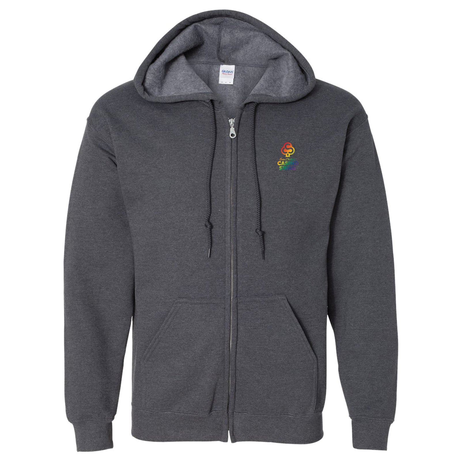 CS Rainbow Zip chest logo