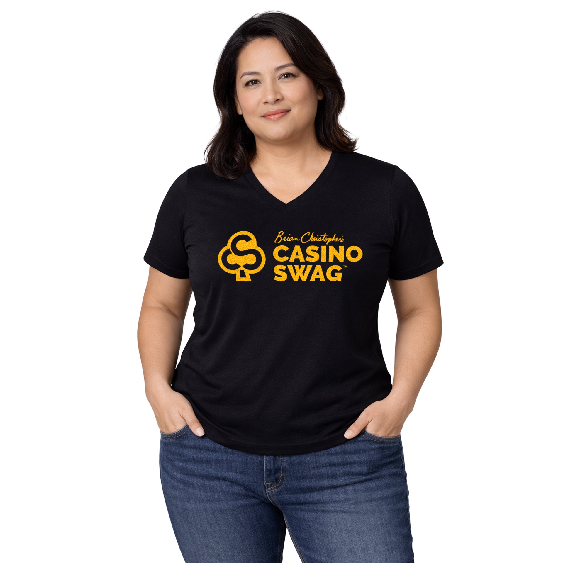 NEW! Casino Swag Crew Neck & V-Neck Tee
