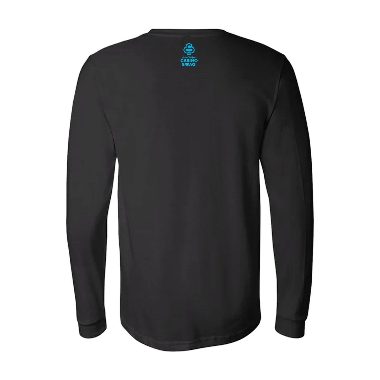 Blue CS logo Lucky back