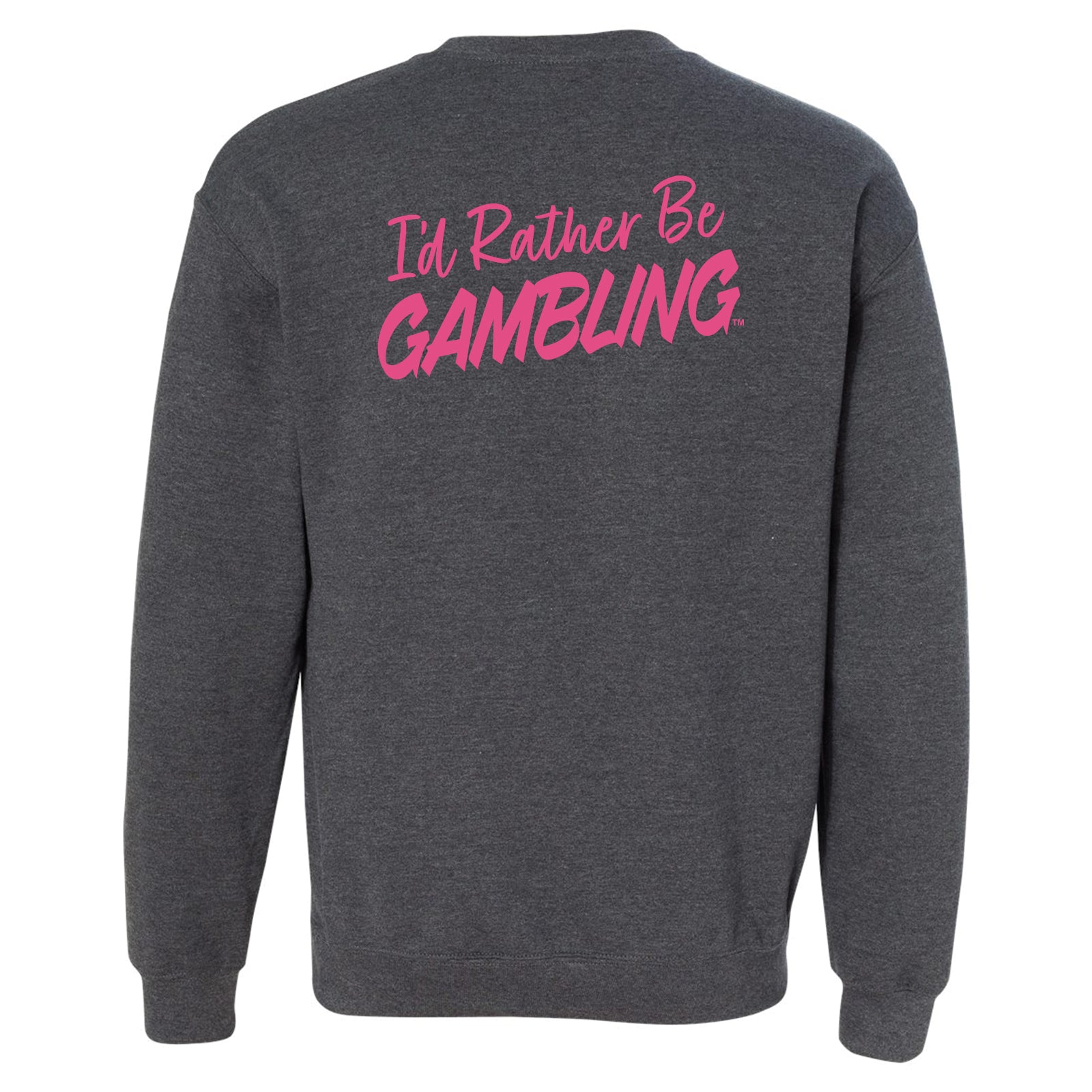 Chestback Rather be Crew Pink back