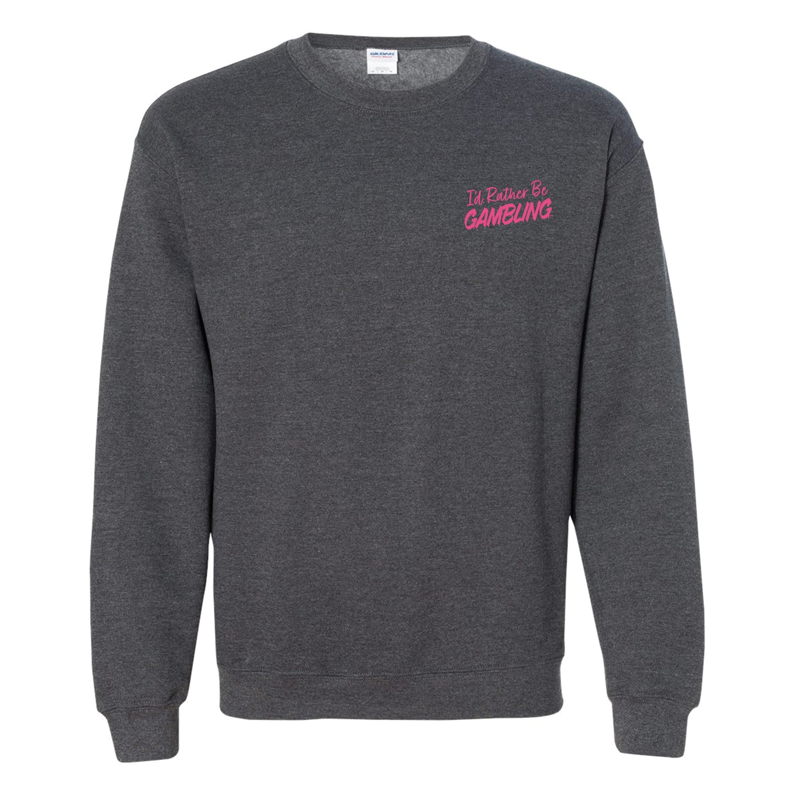 Chestback Rather be Crew Front pink