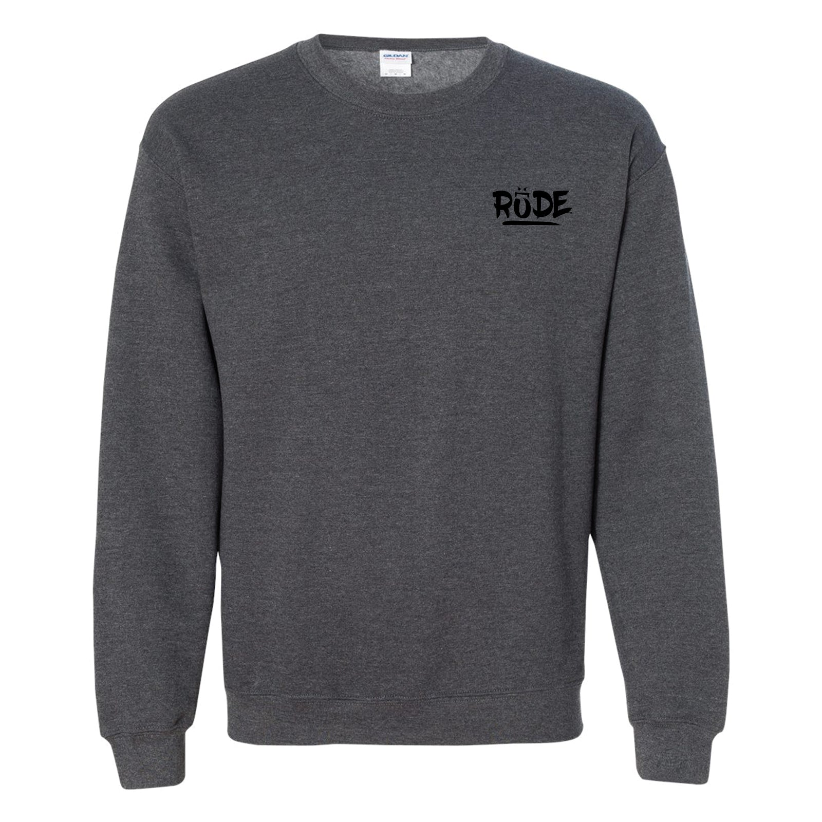 black front Chestback Rather be Crew
