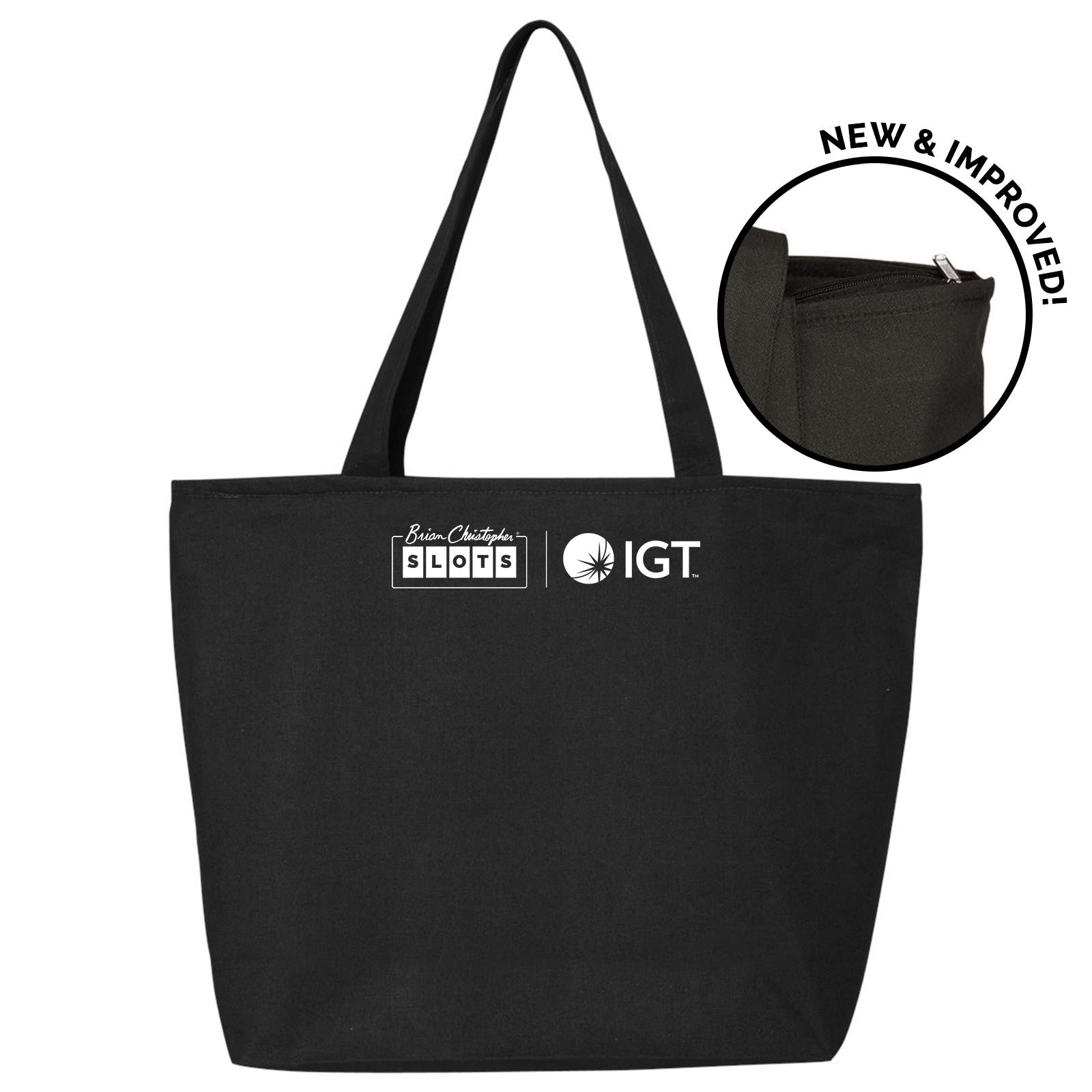 DoubleTopDollar SlotMachine Tote Back