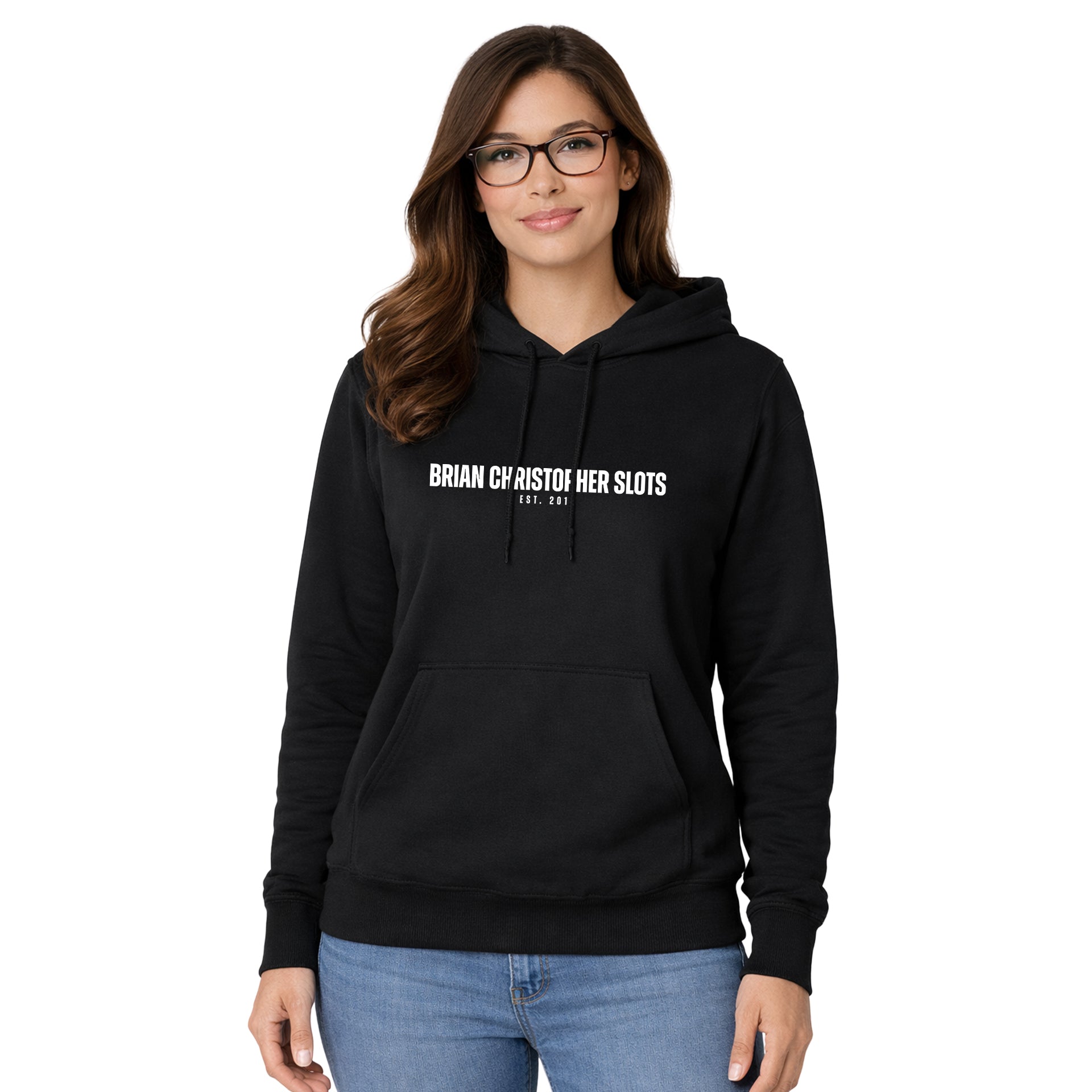 NEW! Brian Christopher Slots Est 2016 Pullover Hoodie