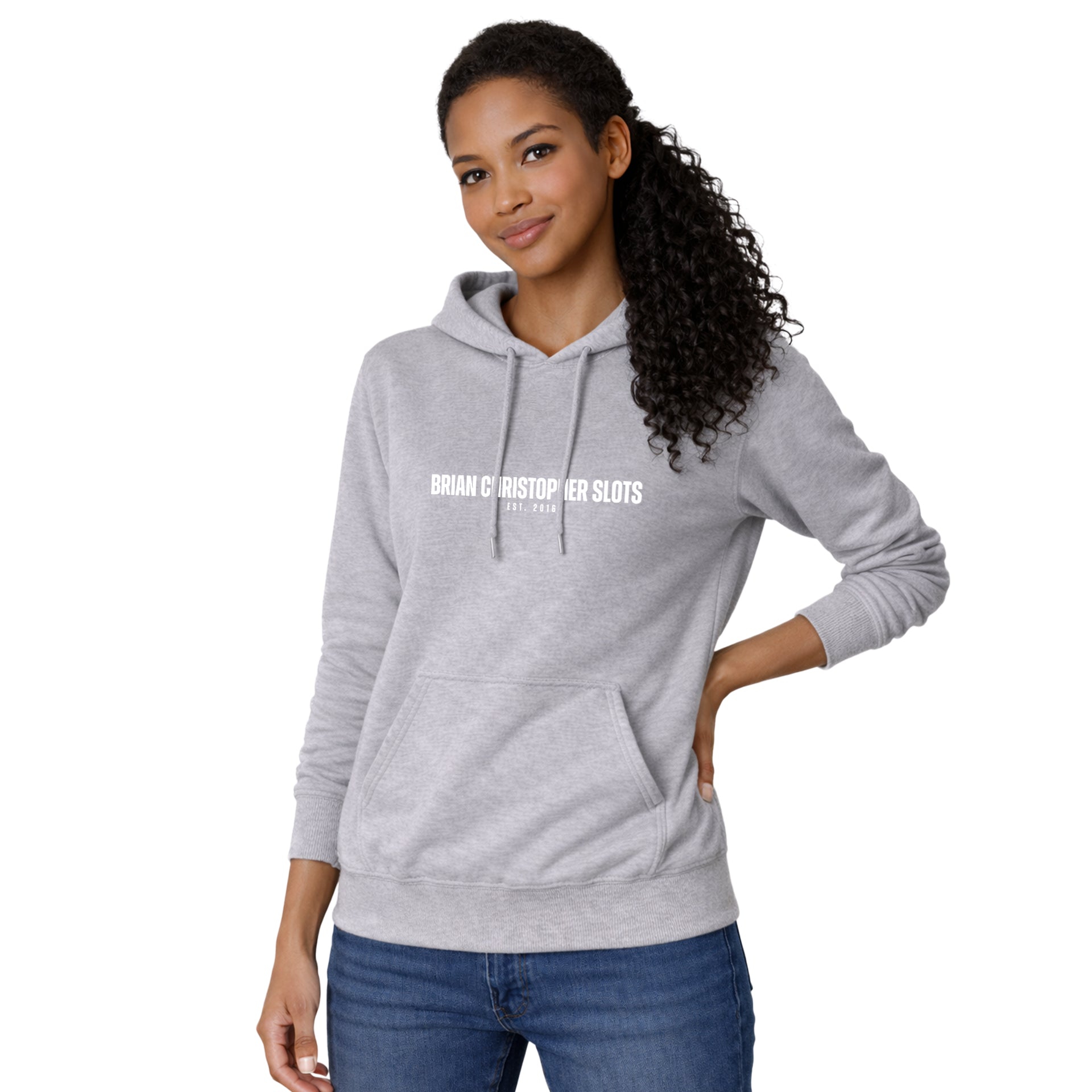 NEW! Brian Christopher Slots Est 2016 Pullover Hoodie