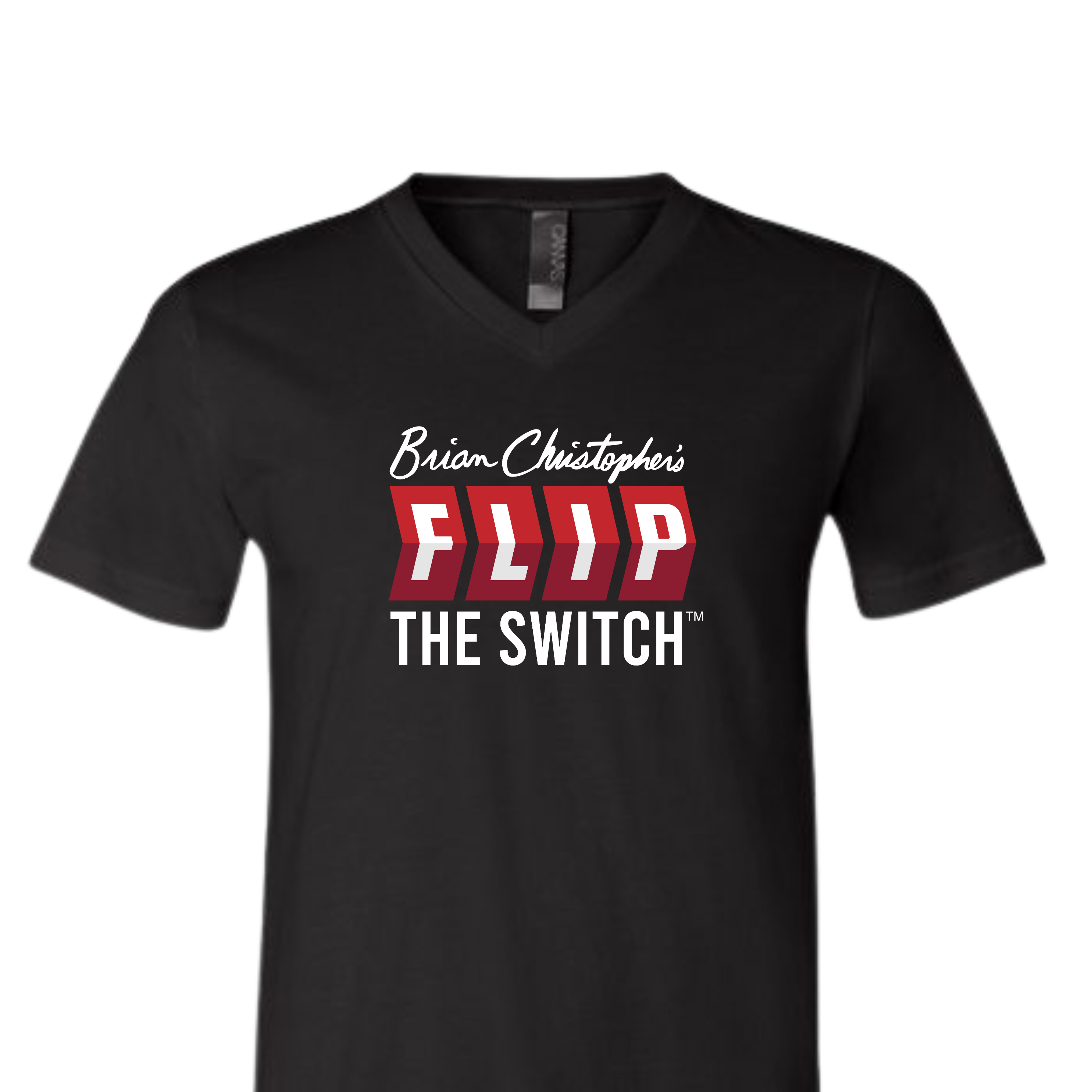 Brian Christopher's Flip The Switch Unisex V-Neck Tee
