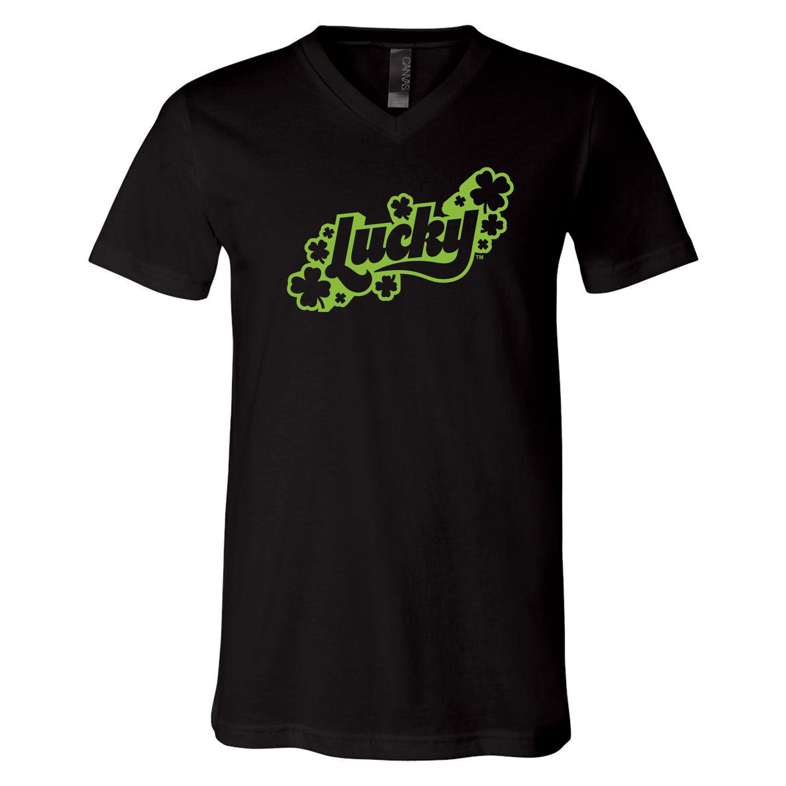 Lucky Unisex Crew & V-Neck Tee