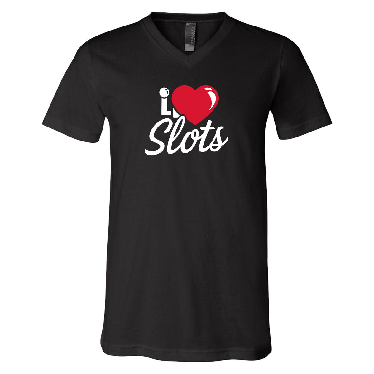 NEW! I ❤️ Slots Crew & V-Neck Tee