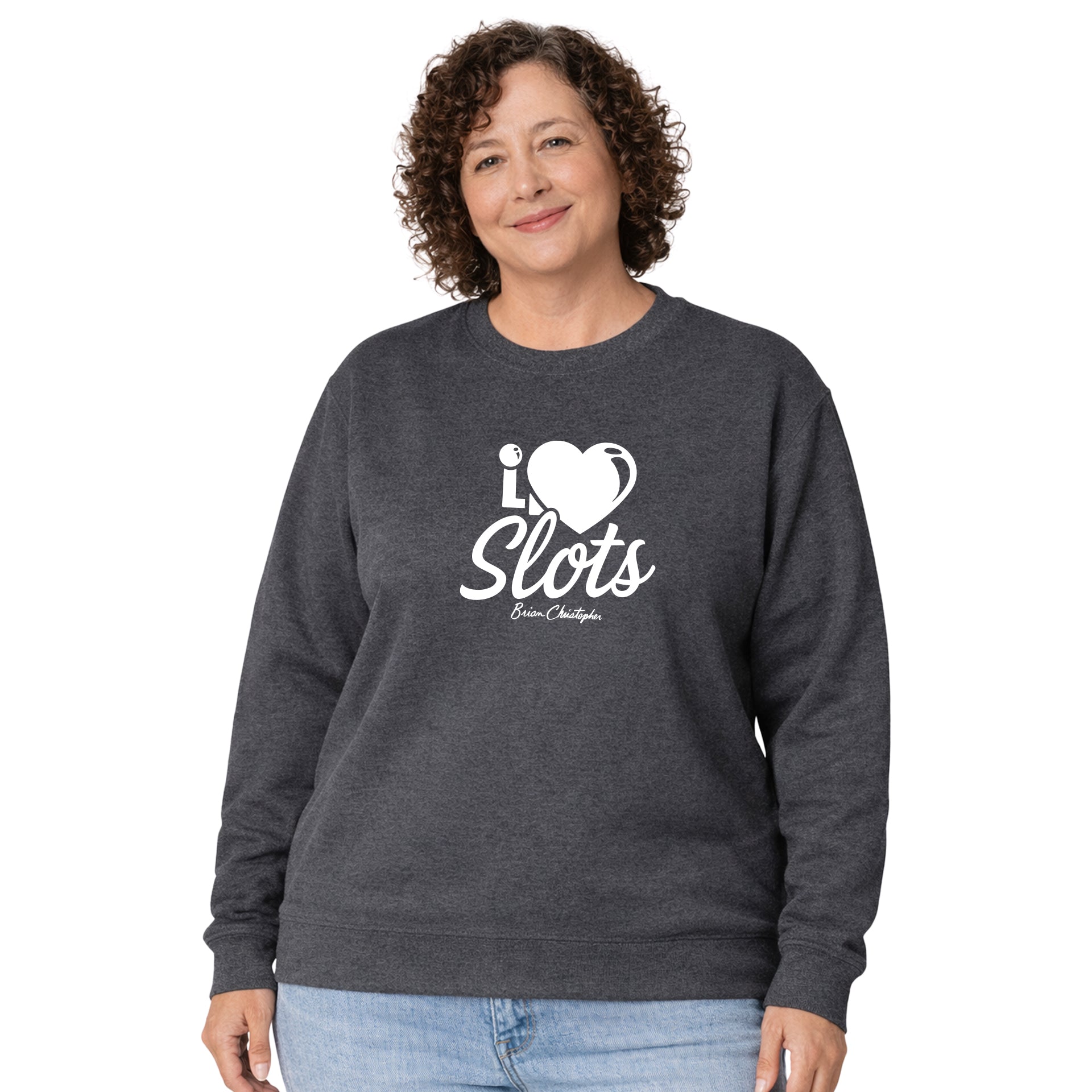 I Love Slots Crew Sweatshirt