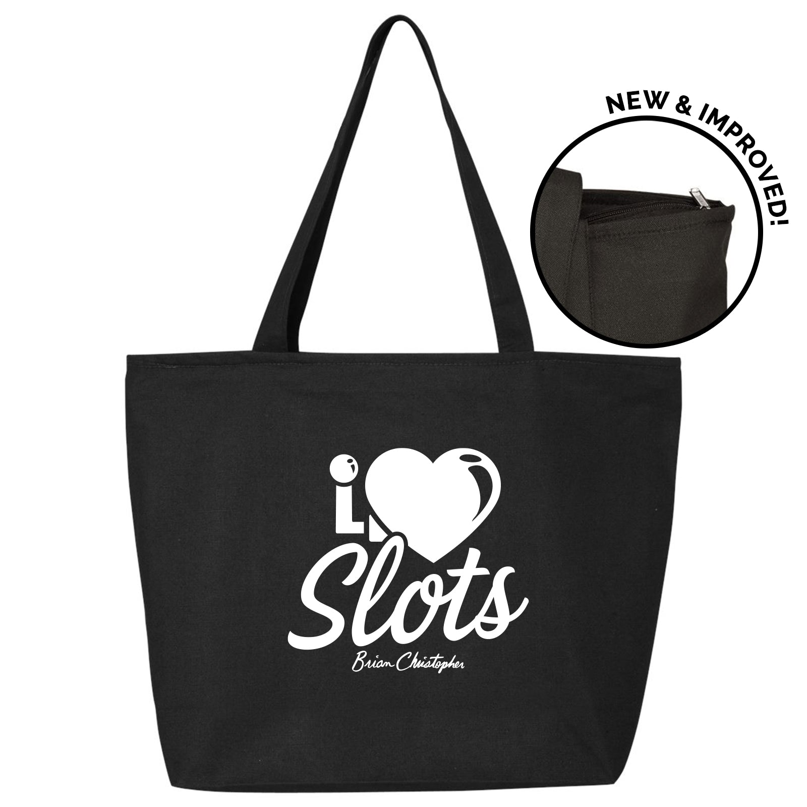 ILoveSlots Tote Bag Front