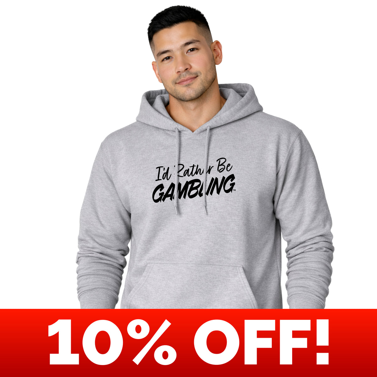From The Vault: I'd Rather Be Gambling Pull Over Hoodie