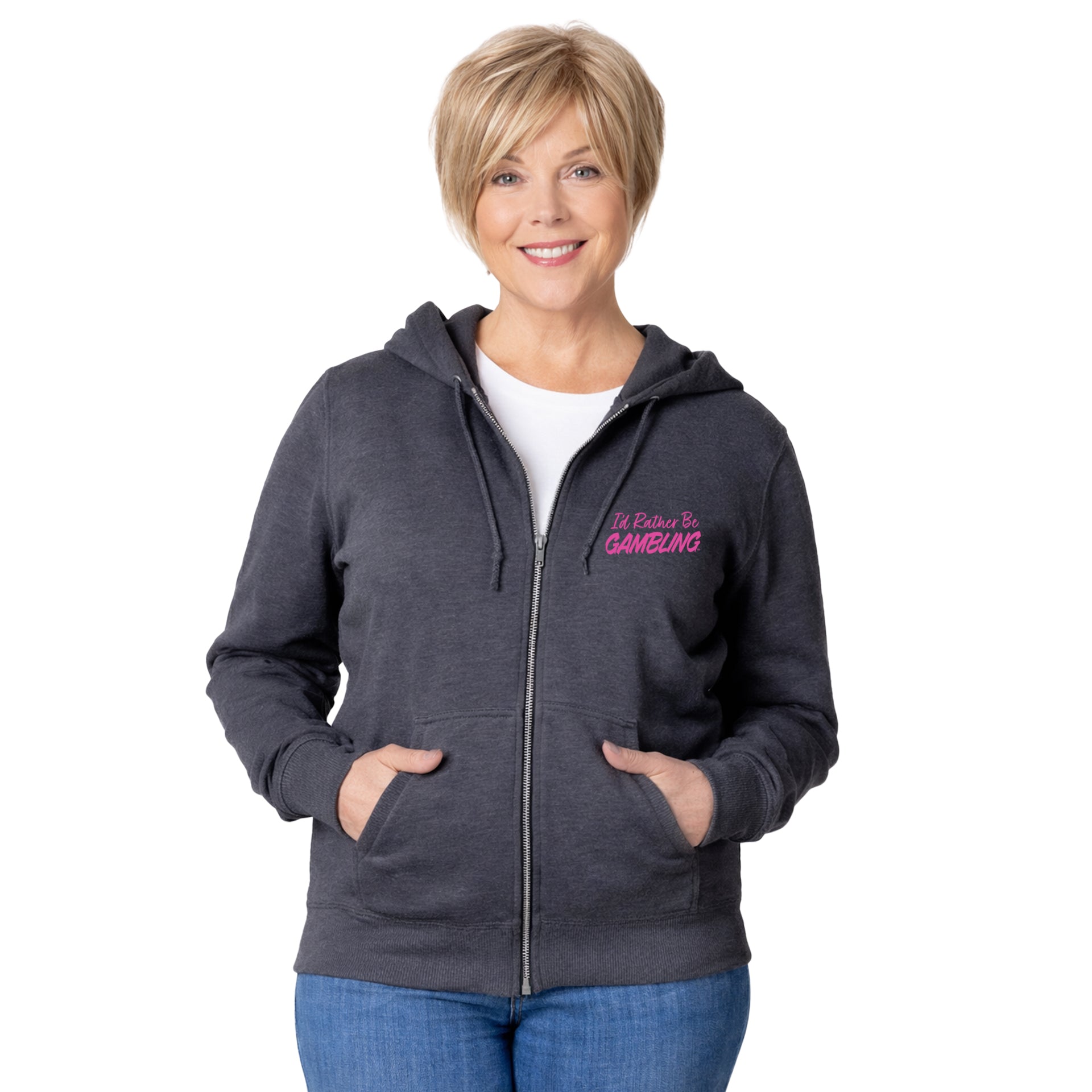 I'd Rather Be Gambling Full-Zip Hoodie