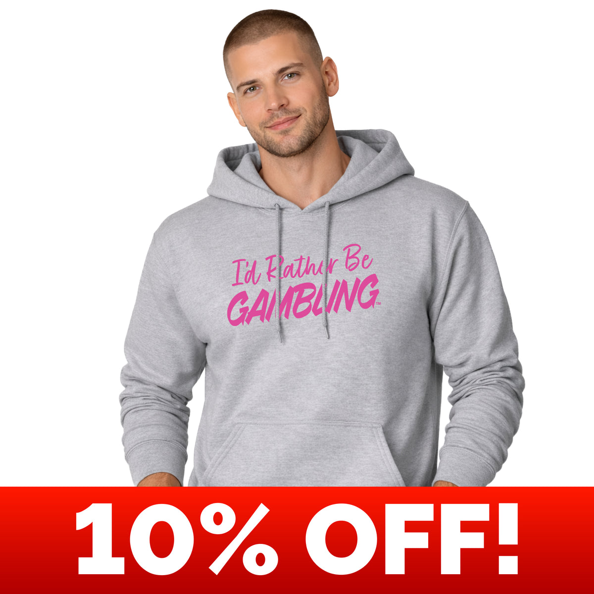From The Vault: I'd Rather Be Gambling Pull Over Hoodie