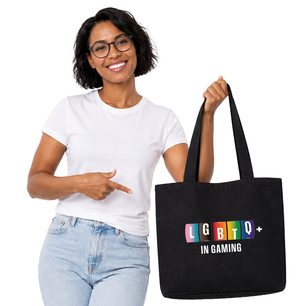NEW! LQBTQ+ In Gaming Tote
