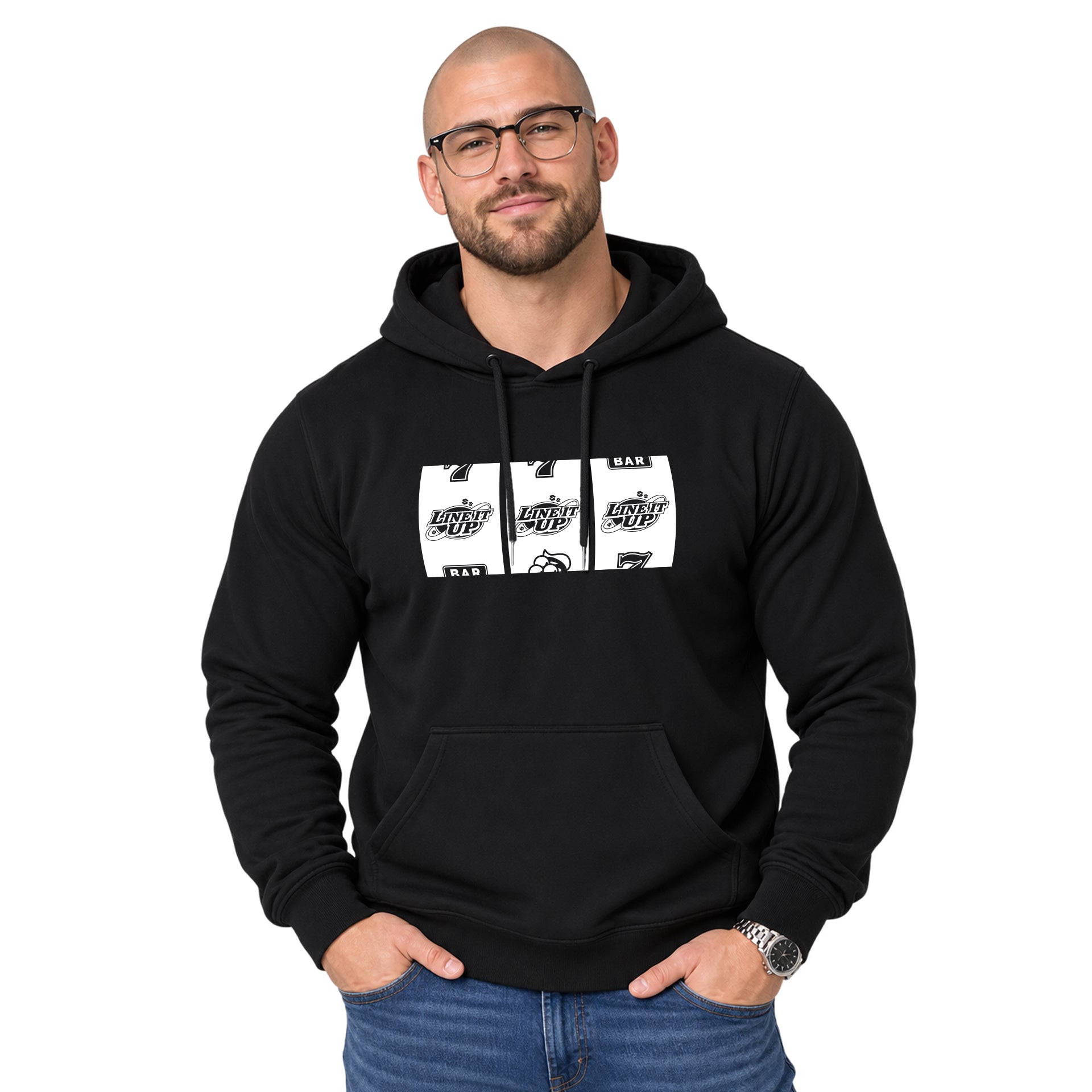 NEW! Line It Up!! Pullover Hoodie