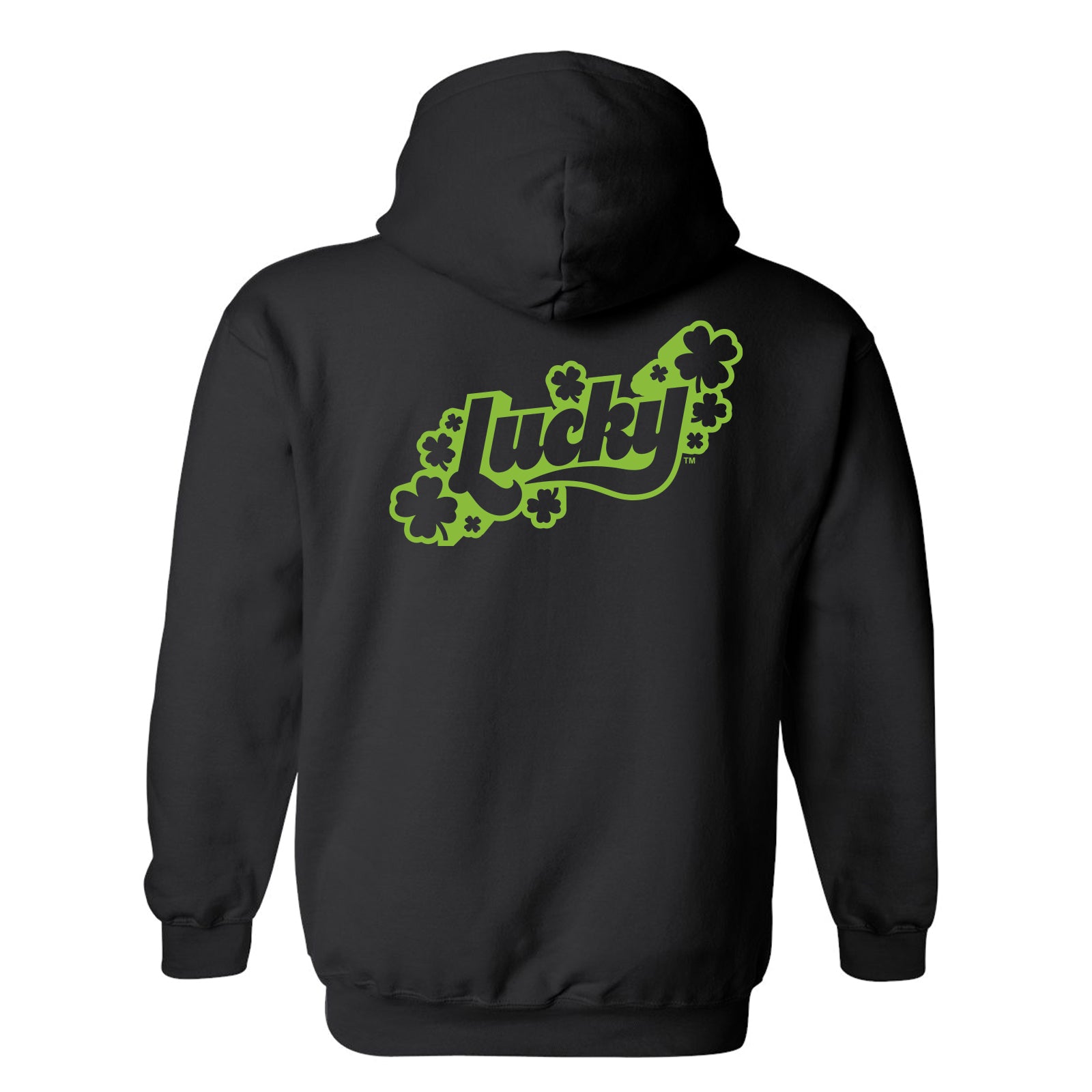 Lucky Chest & Back Logo Pullover Hoodie
