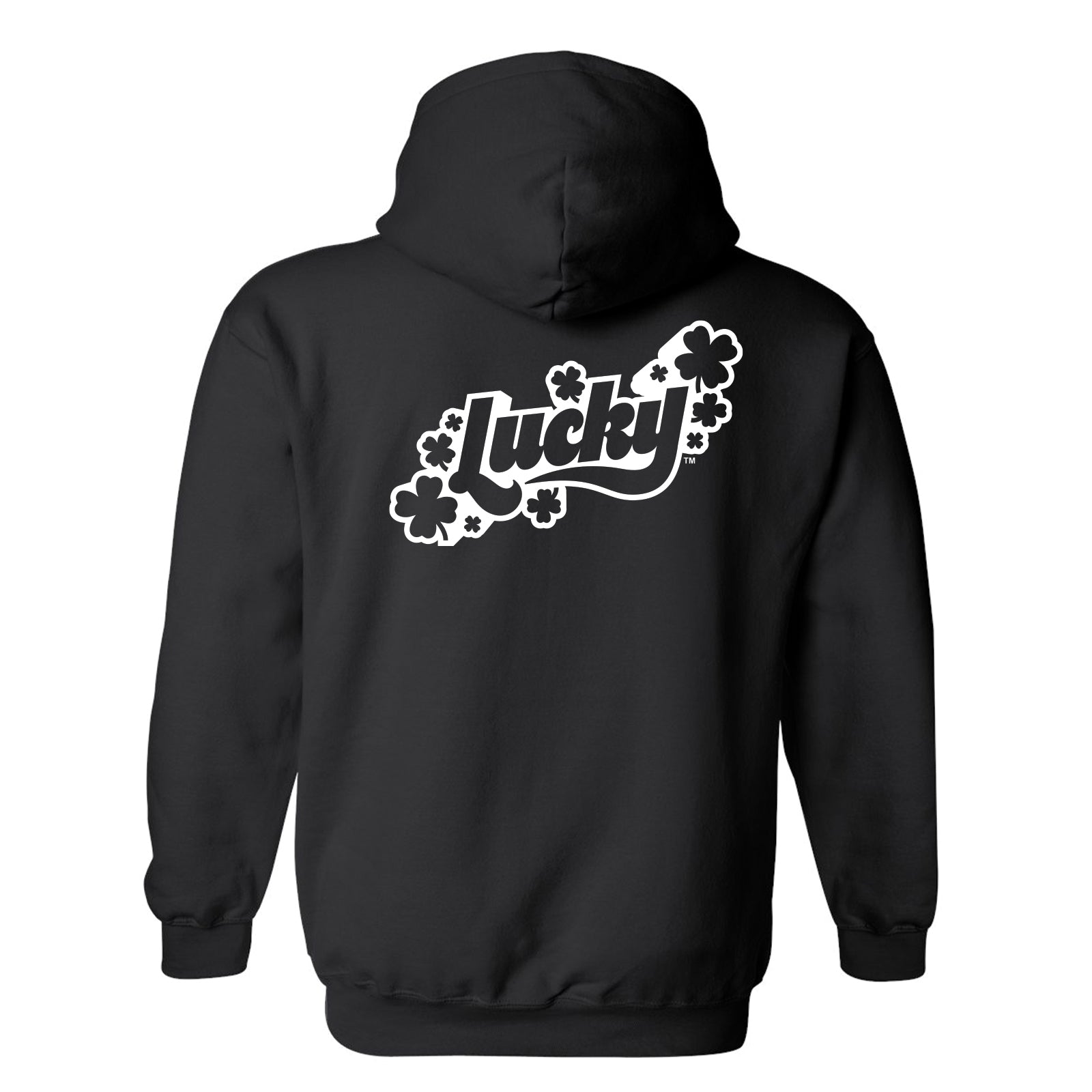 Lucky Chest & Back Logo Pullover Hoodie