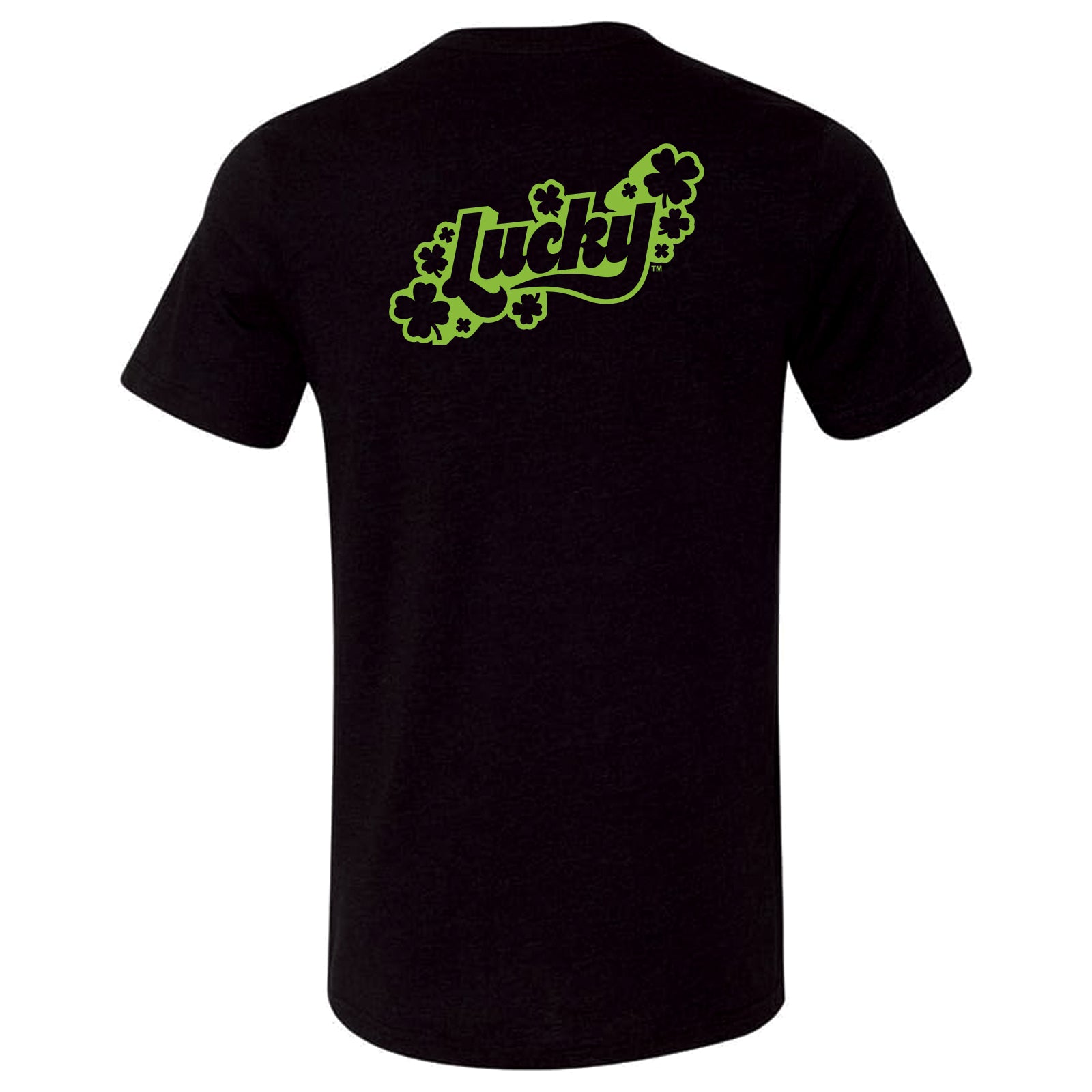 Lucky Chest & Back Logo Crew & V-Neck Tee
