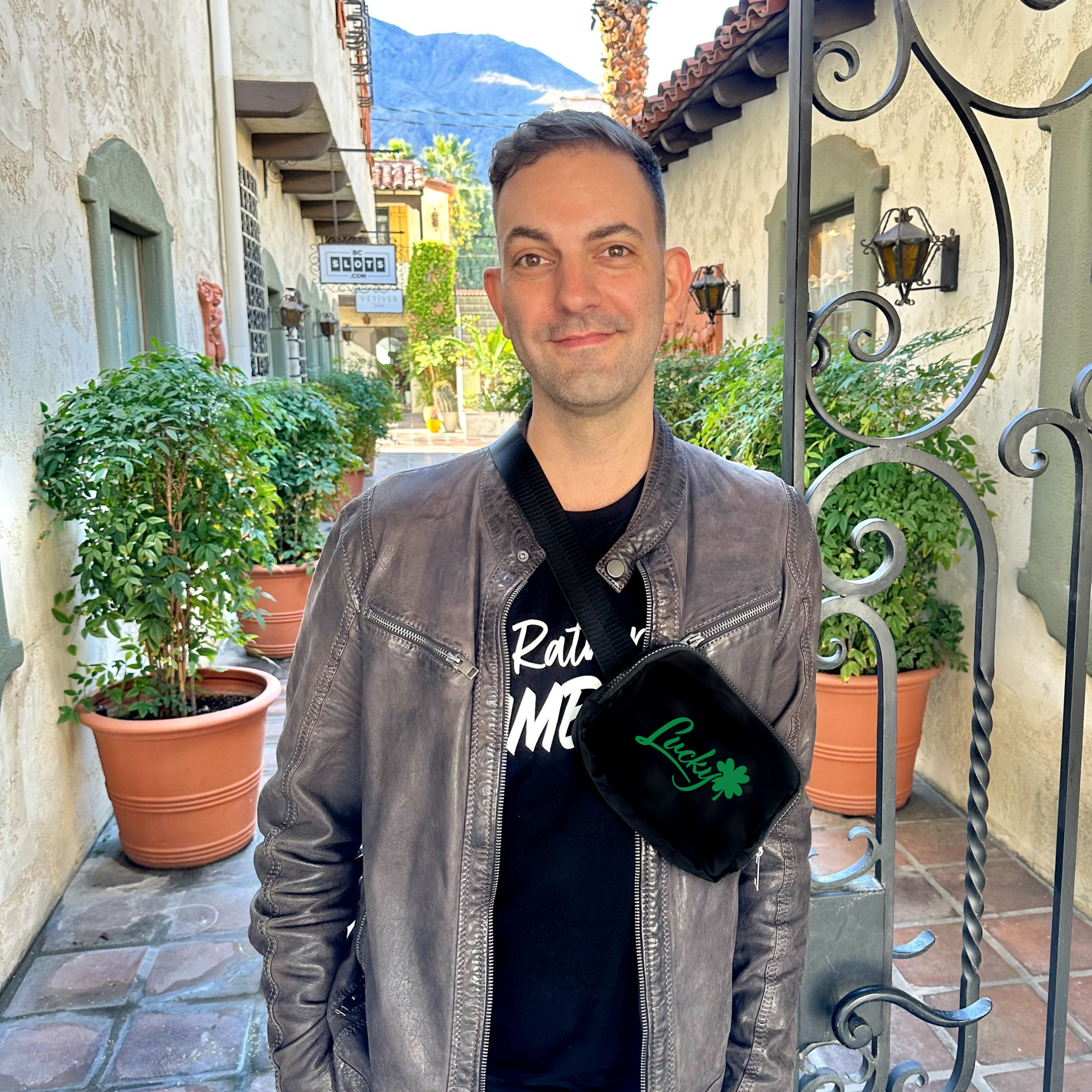 Lucky (Green) Waterproof Crossbody Bag
