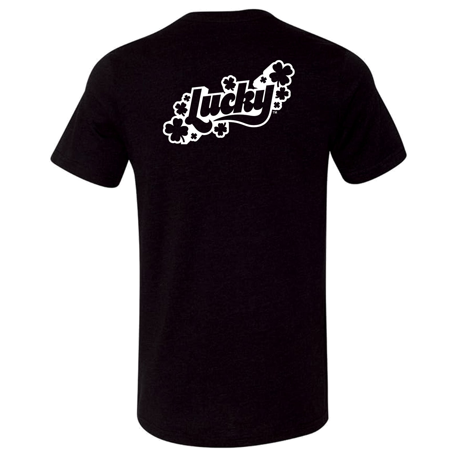 NEW! Lucky Chest & Back Logo Crew & V-Neck Tee