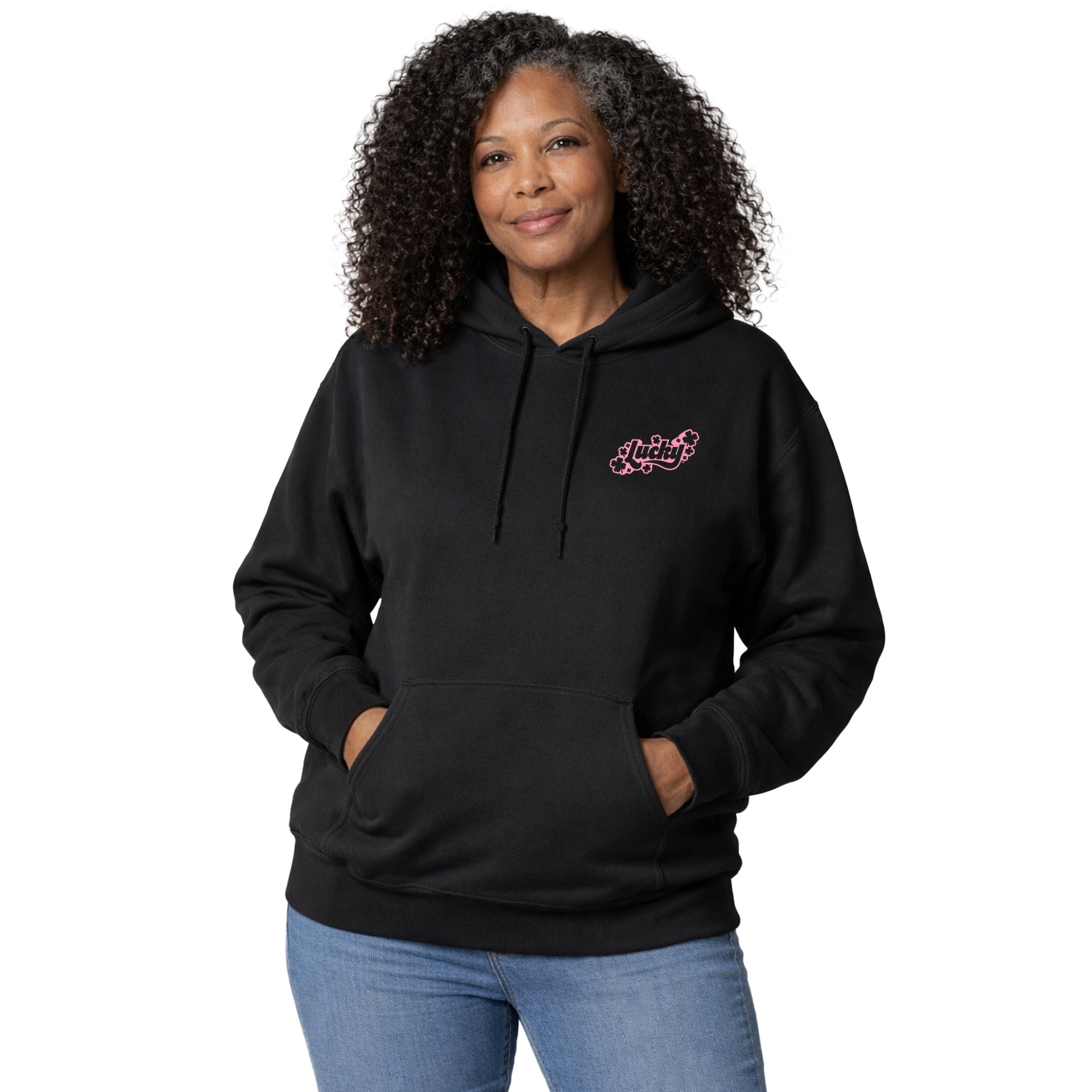 Lucky Chest & Back Logo Pullover Hoodie