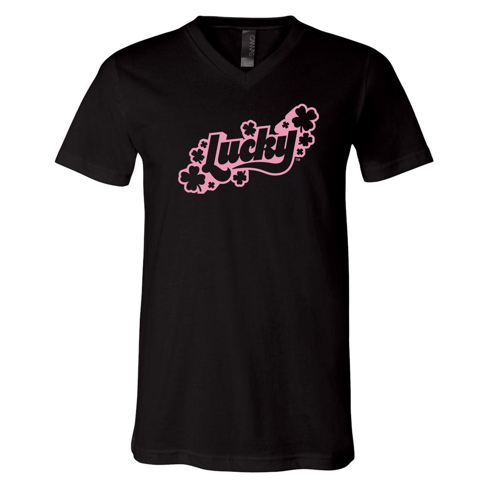 Lucky Unisex Tee (Crew and V-Neck & 4 Colors)