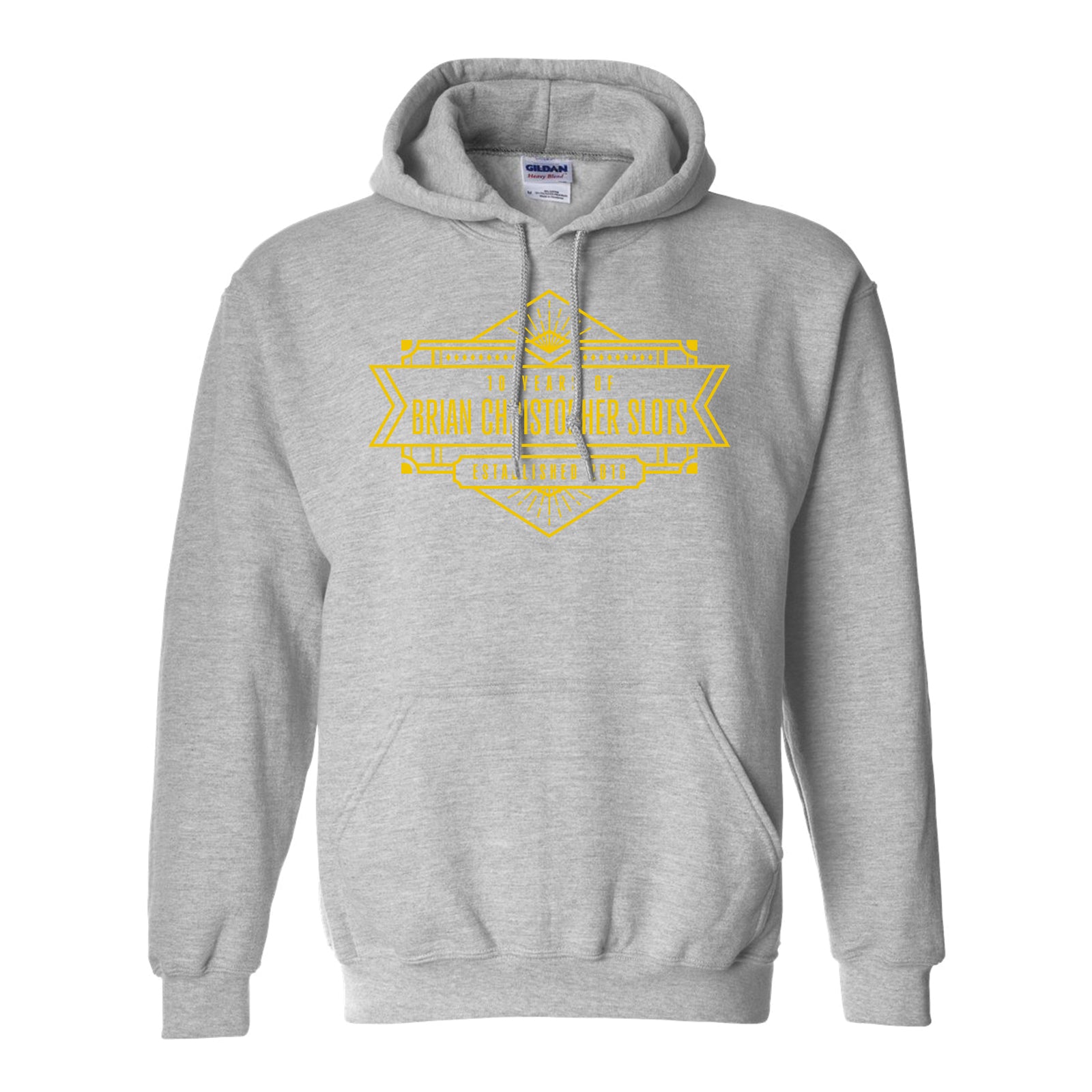 Metallic Pullover Grey Front