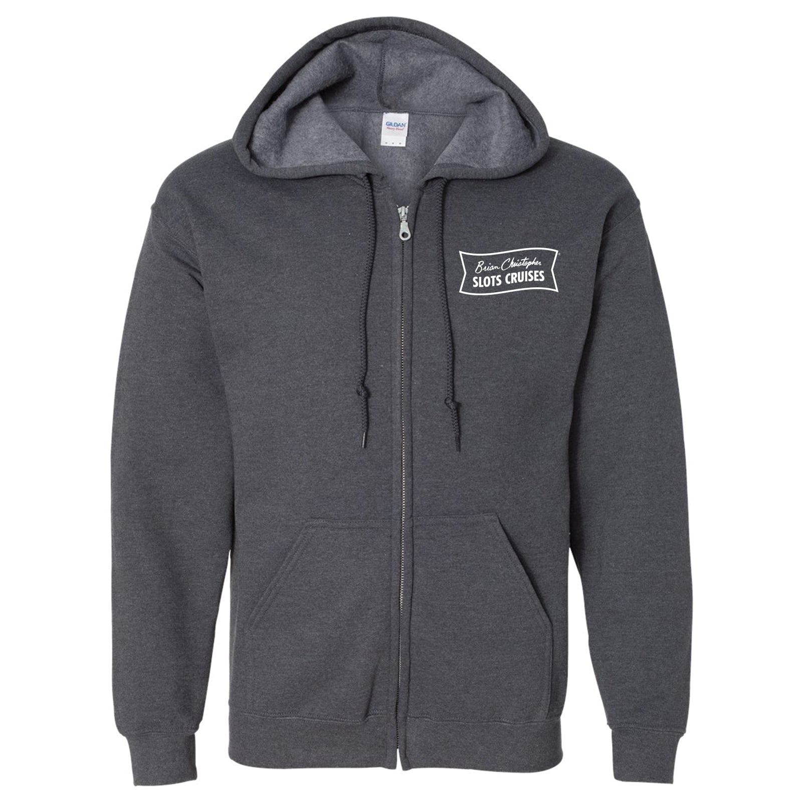 Cruising BC 2026 gray fullzip front chest