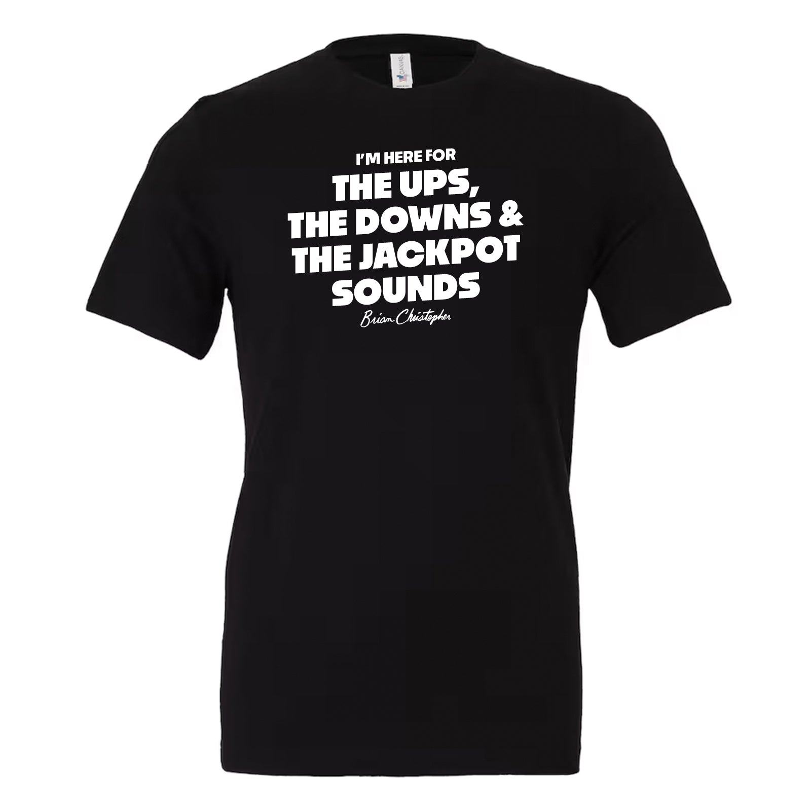 NEW! The Ups, The Downs, The Jackpot Sounds ! Crew Neck & V-Neck Tee