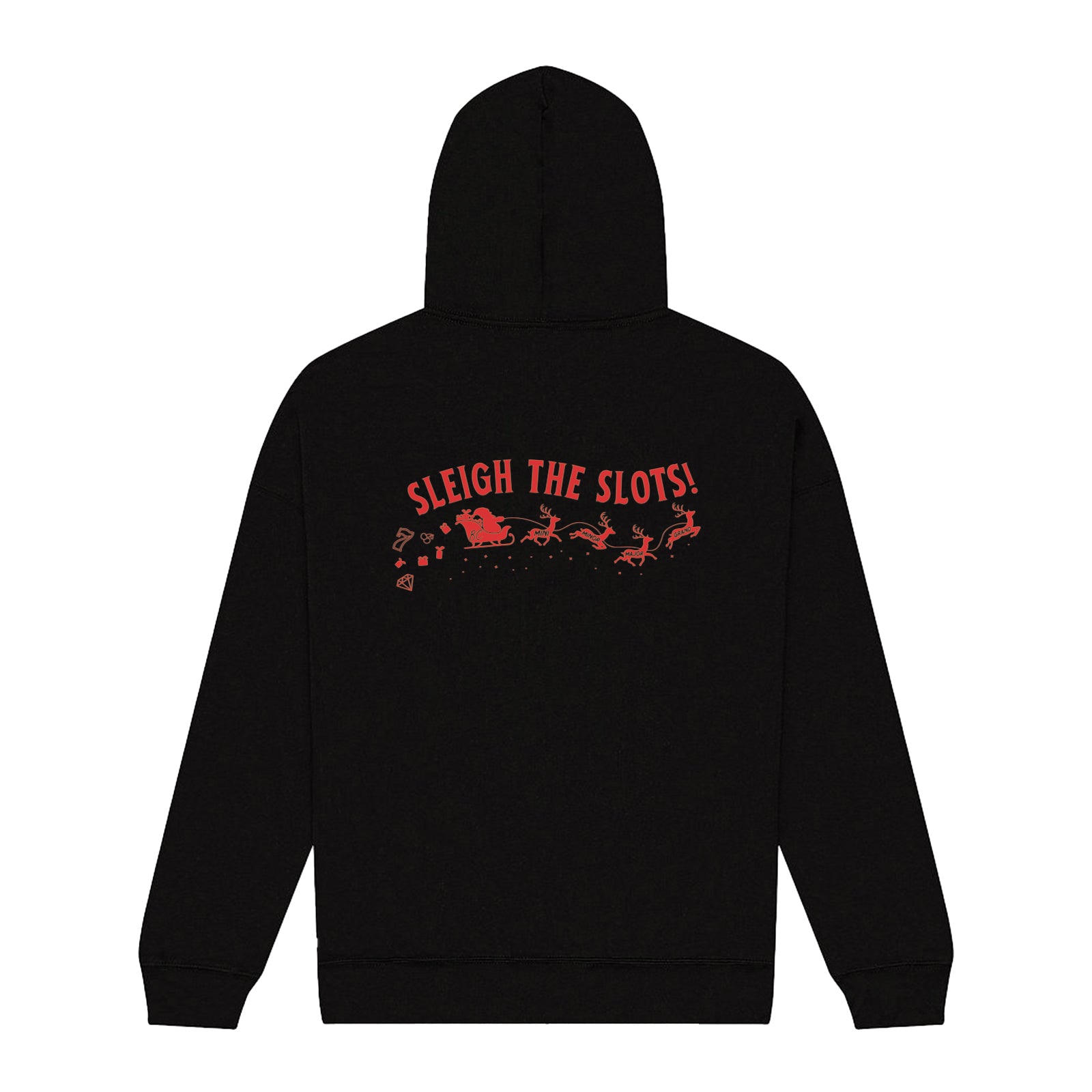 From The Vault: Sleigh The Slots Full Zip Hoodie