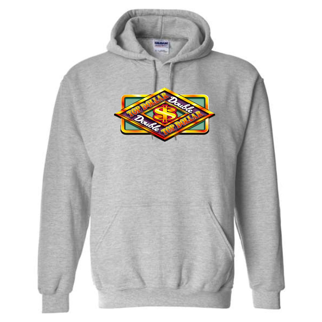 Double Top Dollar Unisex Pullover Hoodie