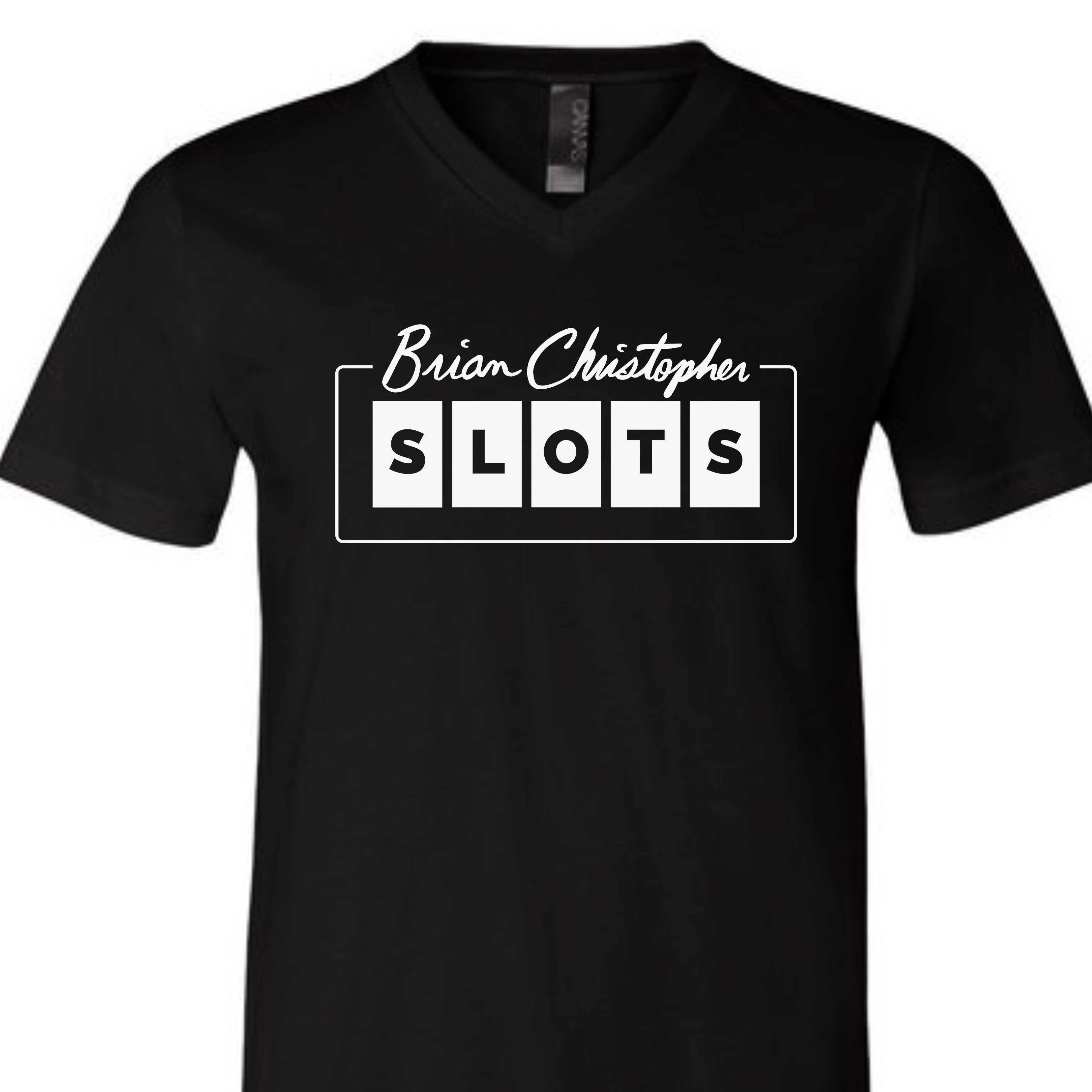 Brian Christopher Slots Crew & V-Neck Tee
