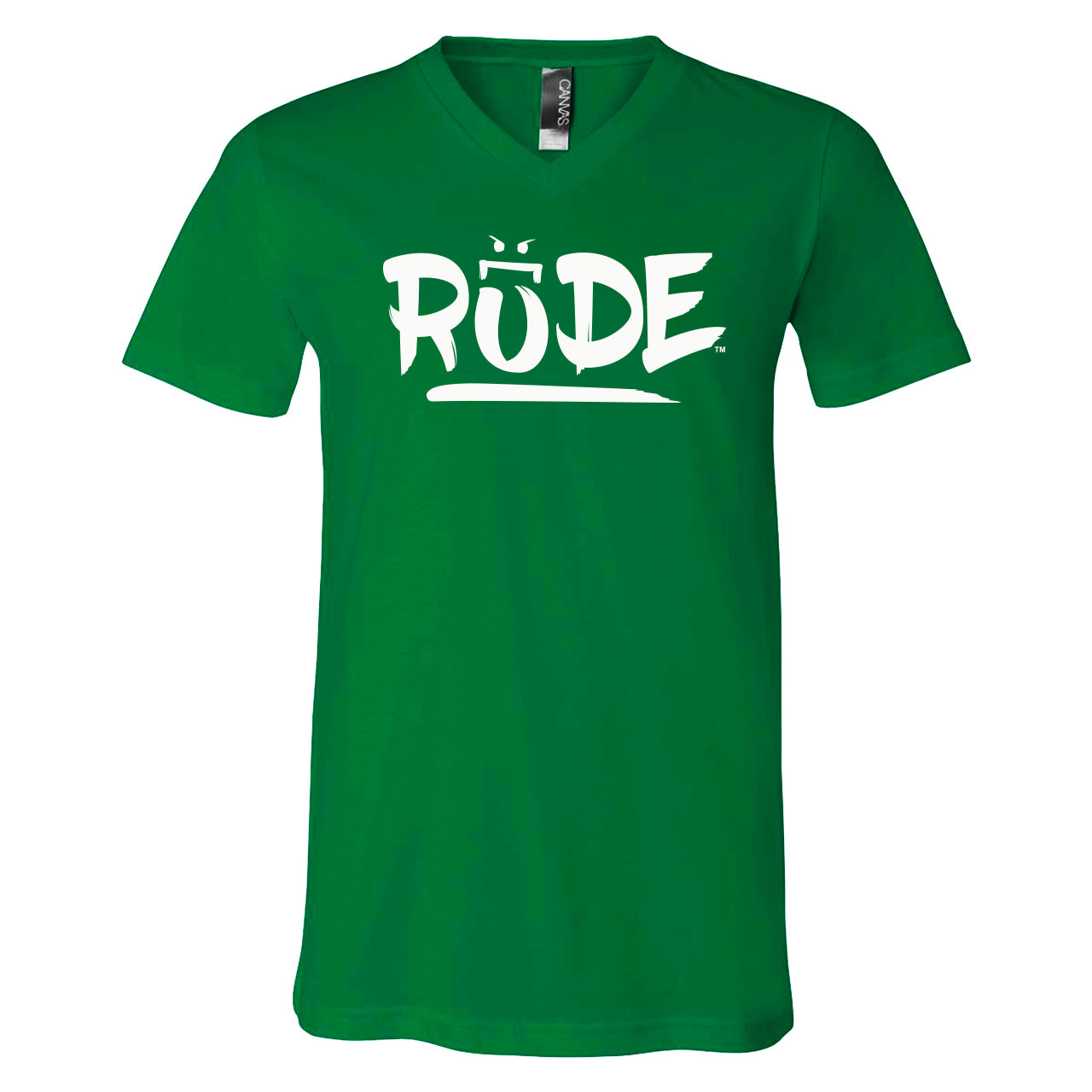 Rude Green Crew & V-Neck Tee