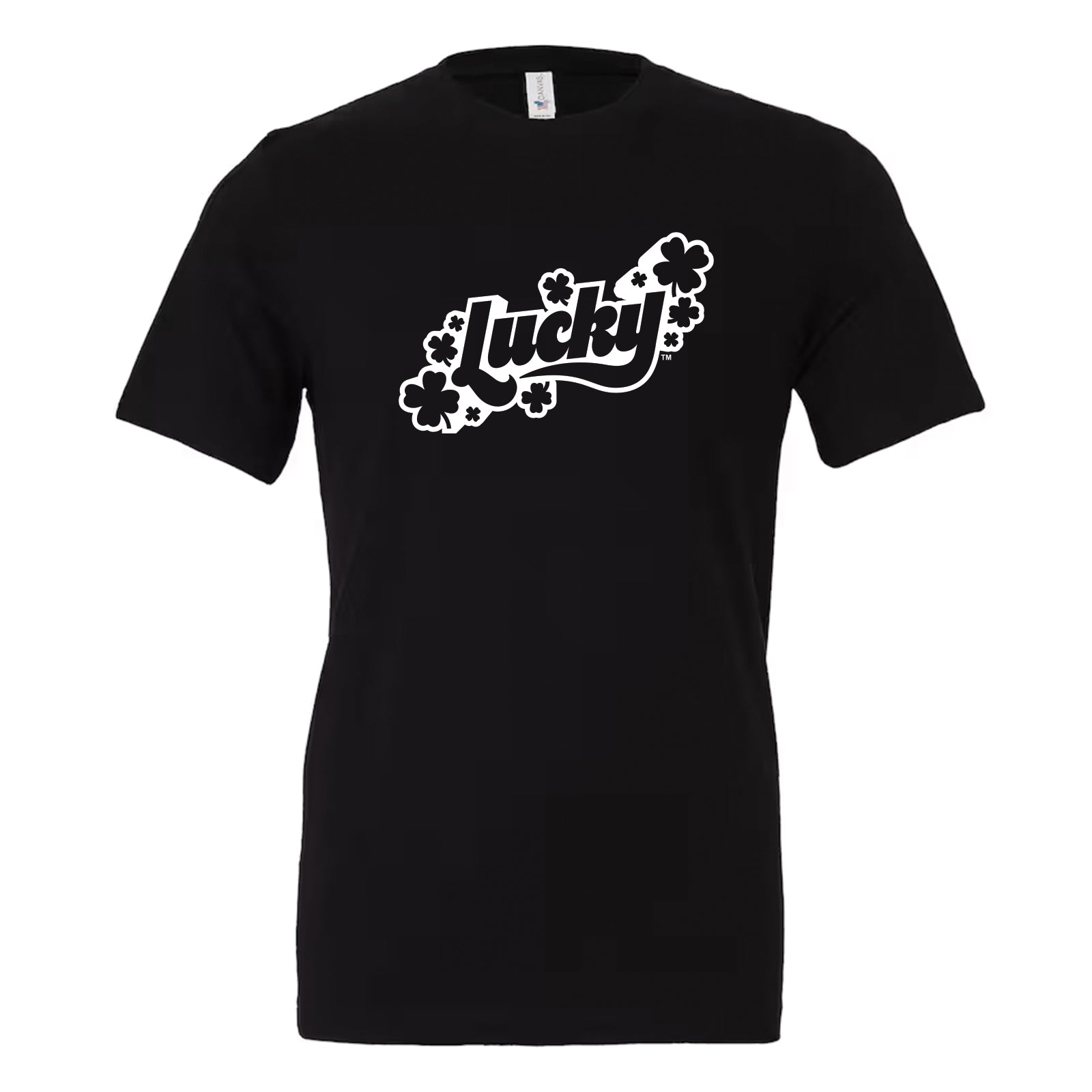 Lucky Unisex Crew & V-Neck Tee