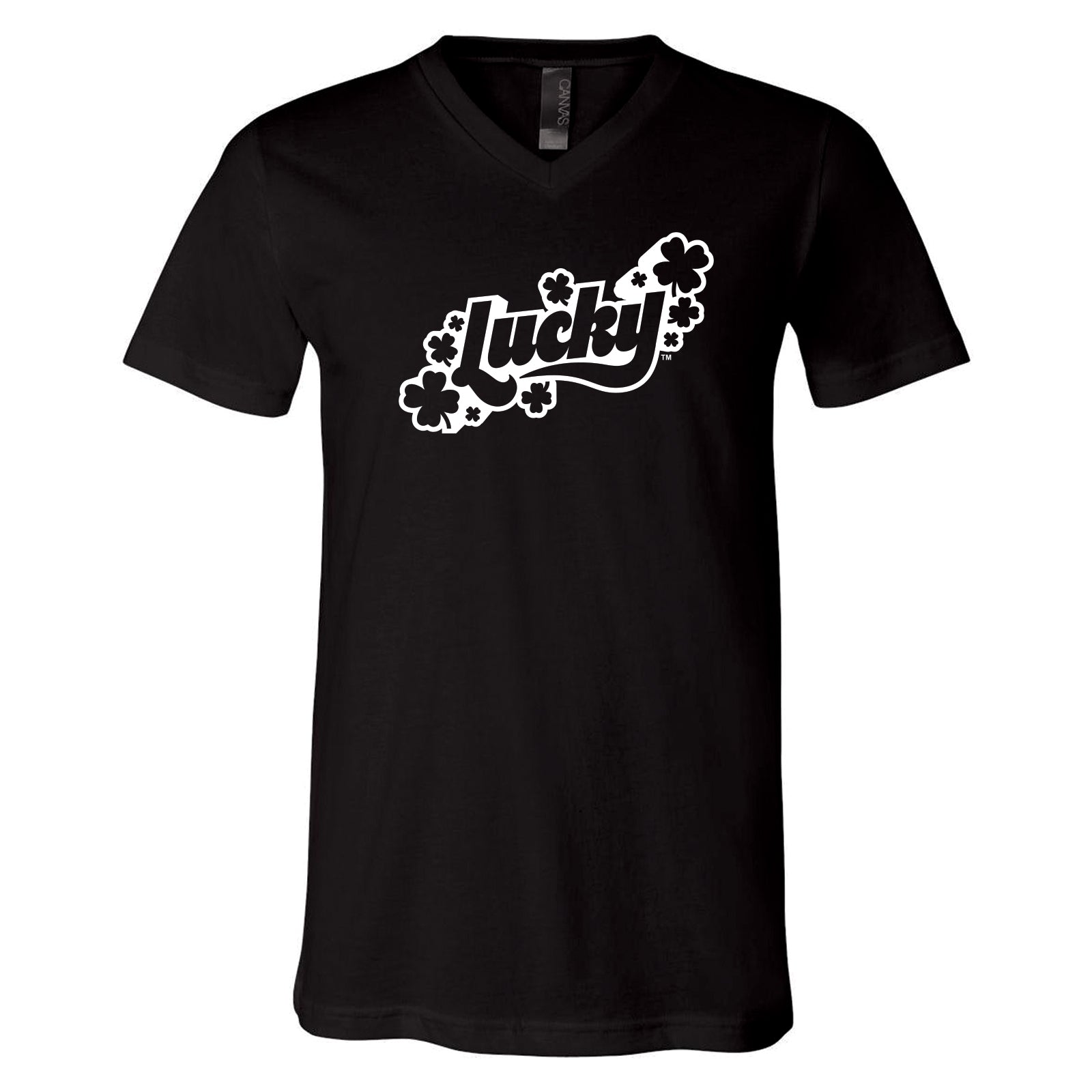Lucky Unisex Tee (Crew and V-Neck & 4 Colors)
