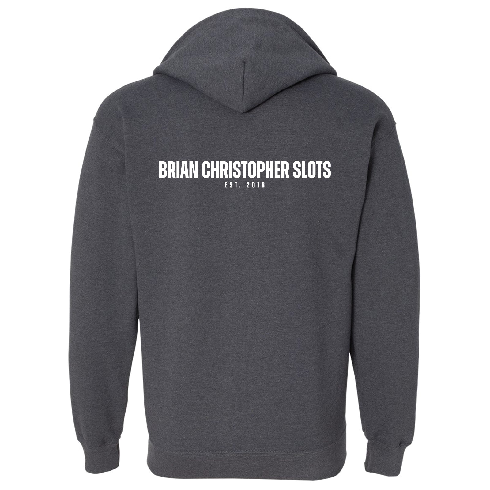 fullzip back white 10 gray