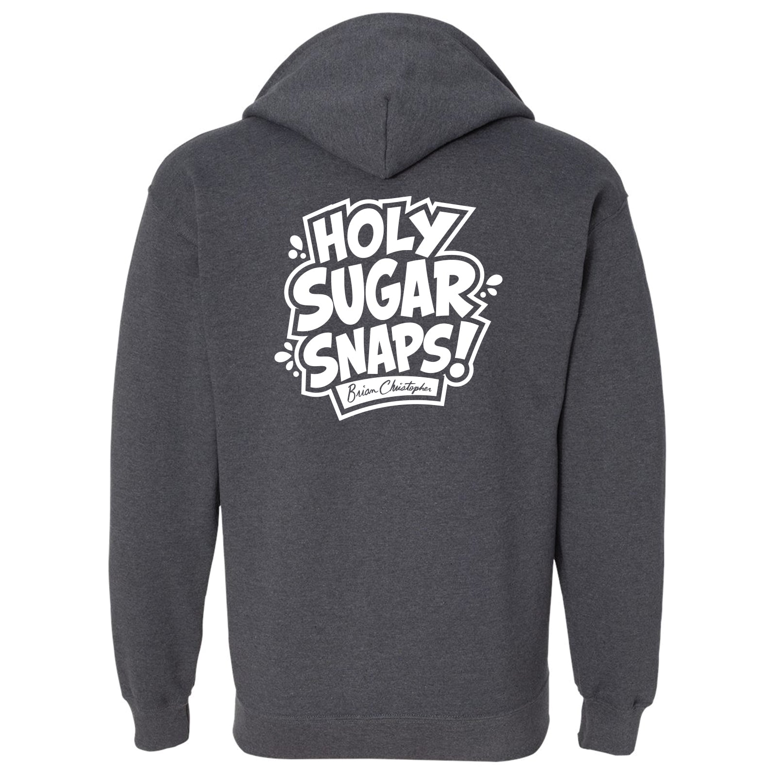gray back zip white hoy sugar