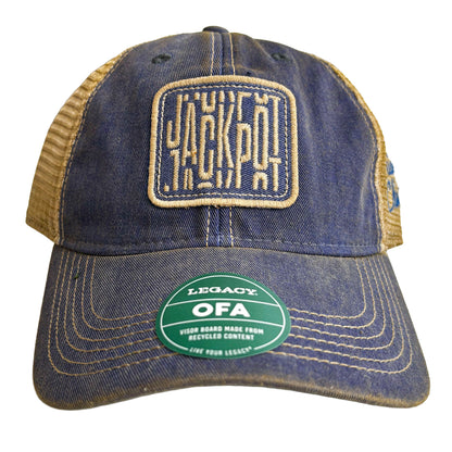 NEW! Jackpot Blue Trucker Hat
