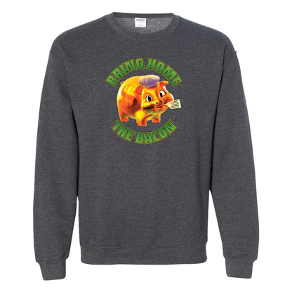 NEW! Bring Home The Bacon Crew Sweatshirt